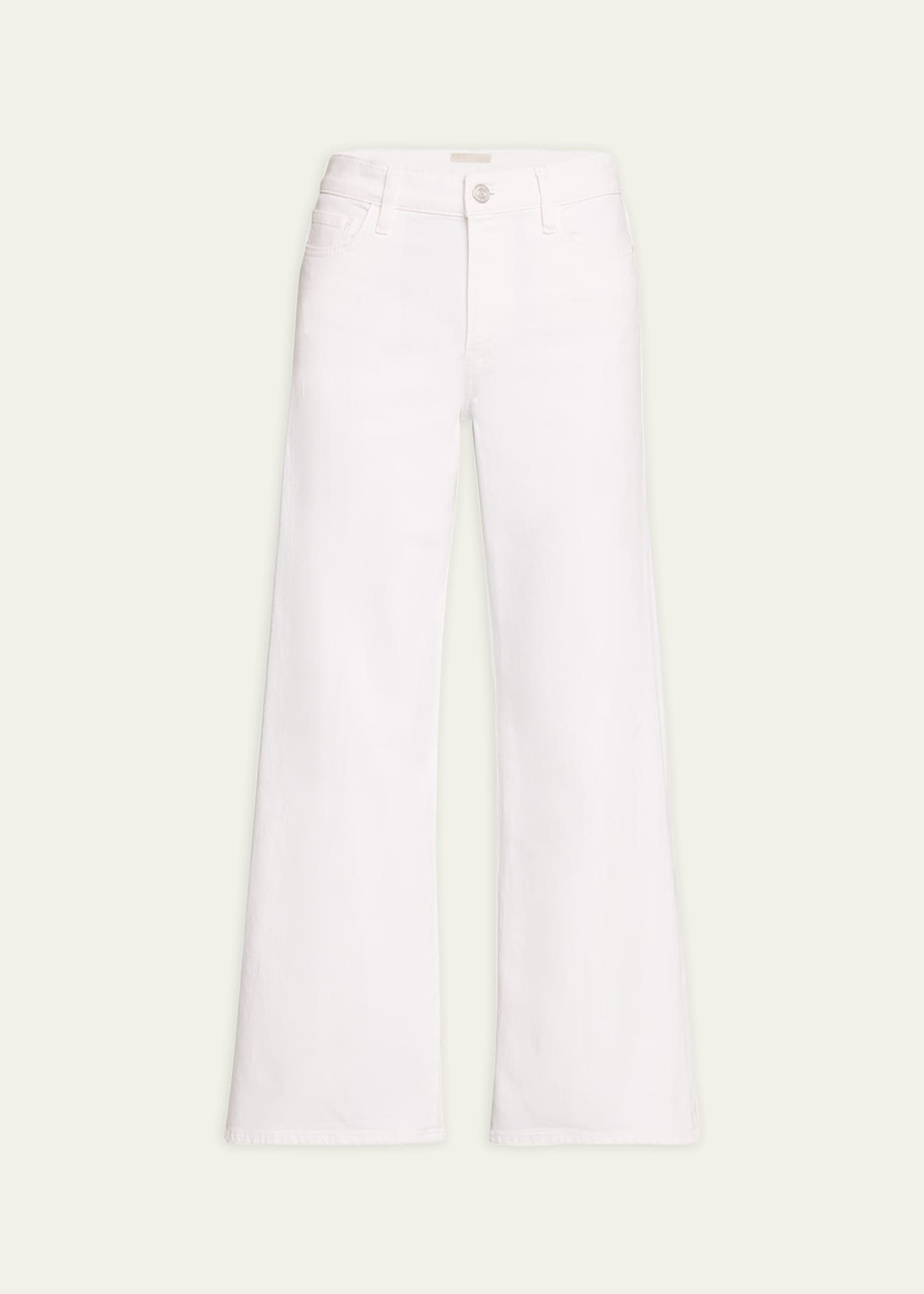 Frame Le Slim Palazzo Jeans In White