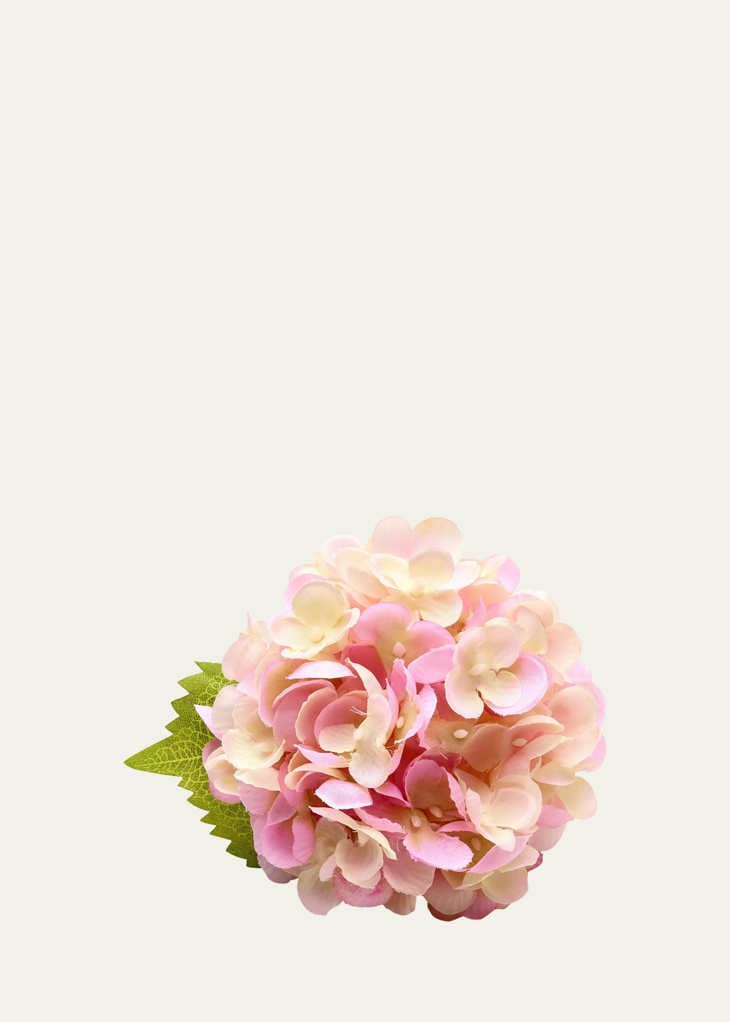 Deborah Rhodes Hydrangea Blossom Pink Napkin Ring