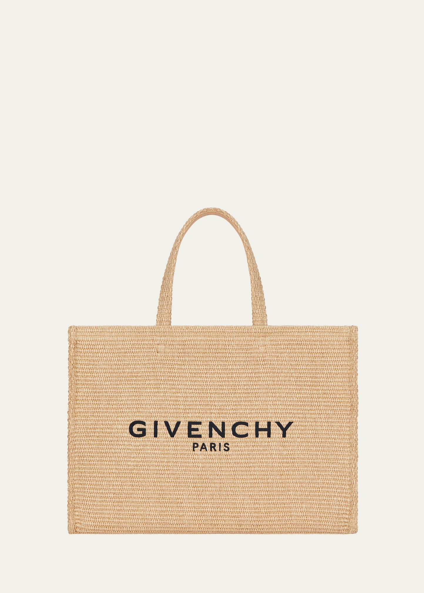 Shop Givenchy Medium G-tote Bag In Cotton In Natural