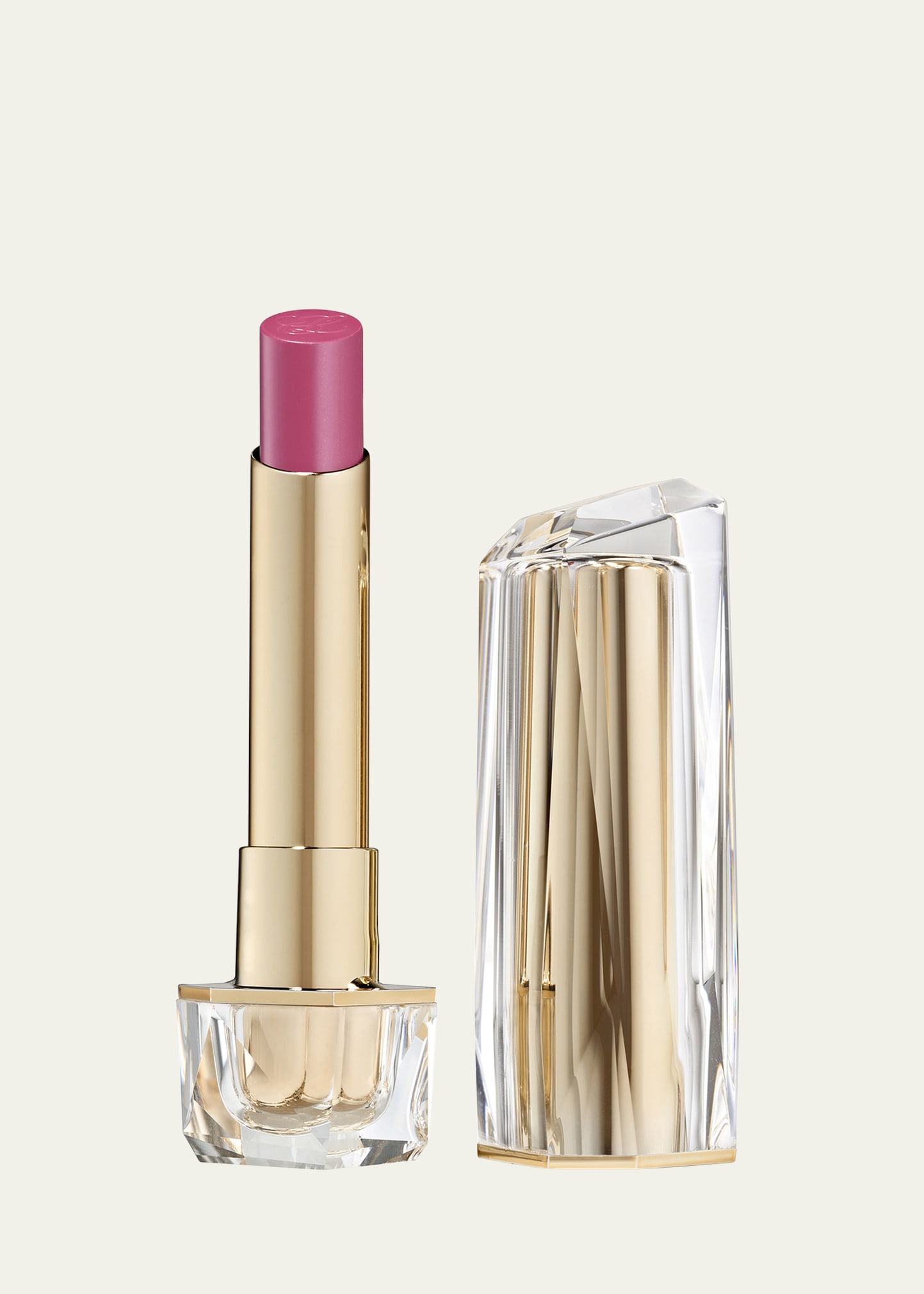 Shop Estée Lauder Re-nutriv The Diamond Serum Lipstick In Double Rose