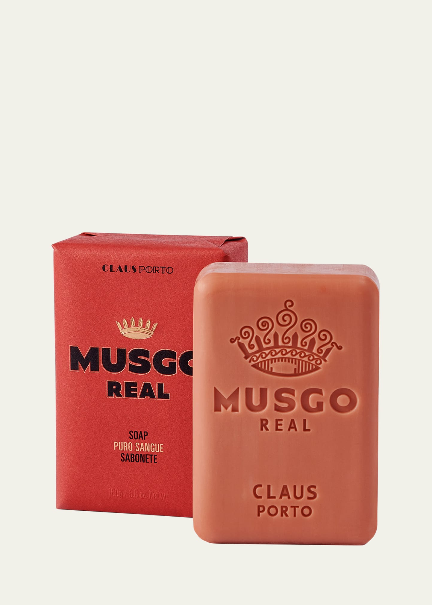 Claus Porto Musgo Real Puro Sangue Soap Bar, 160g In White