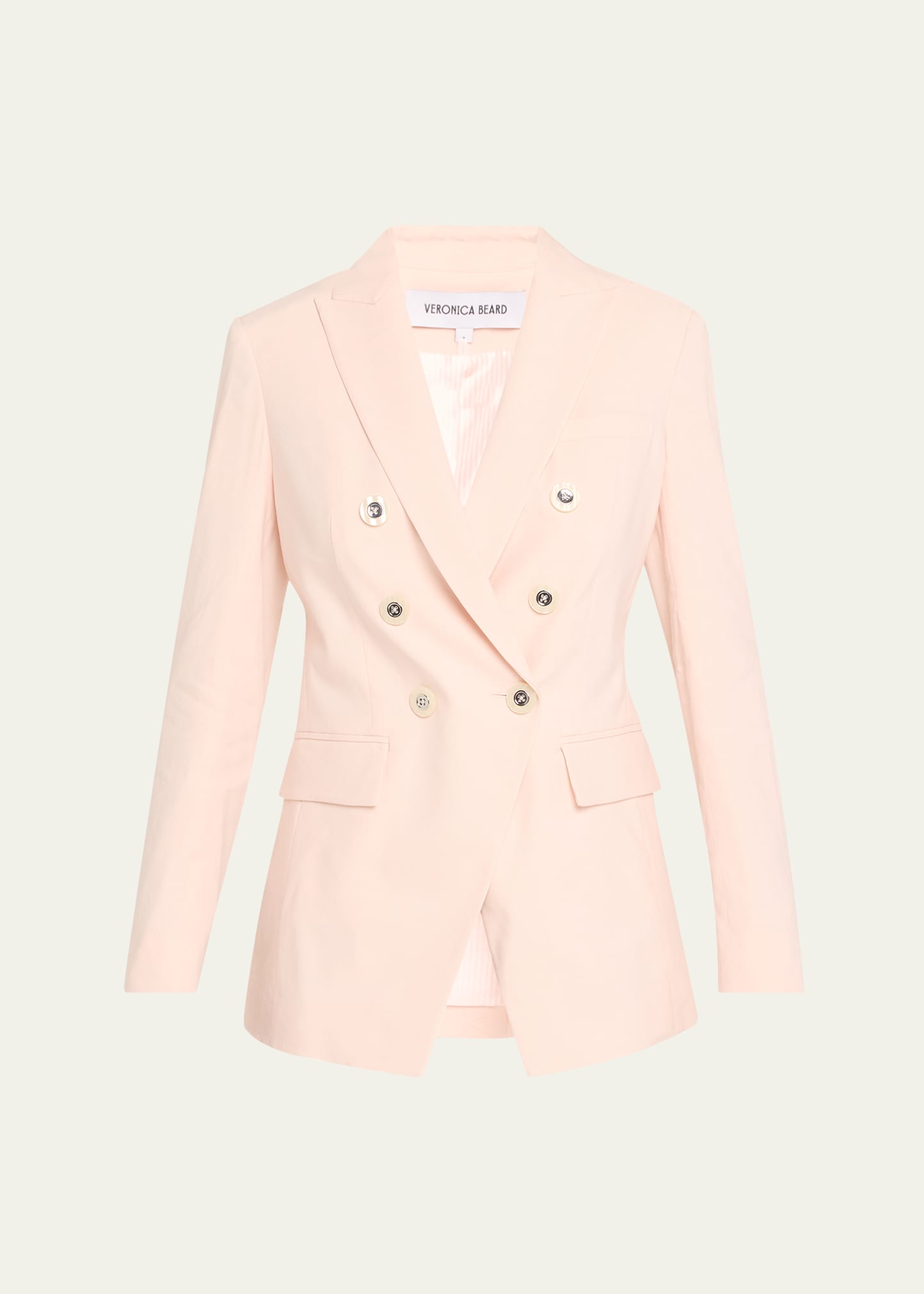 Veronica Beard Charleston Dickey Jacket In Pink