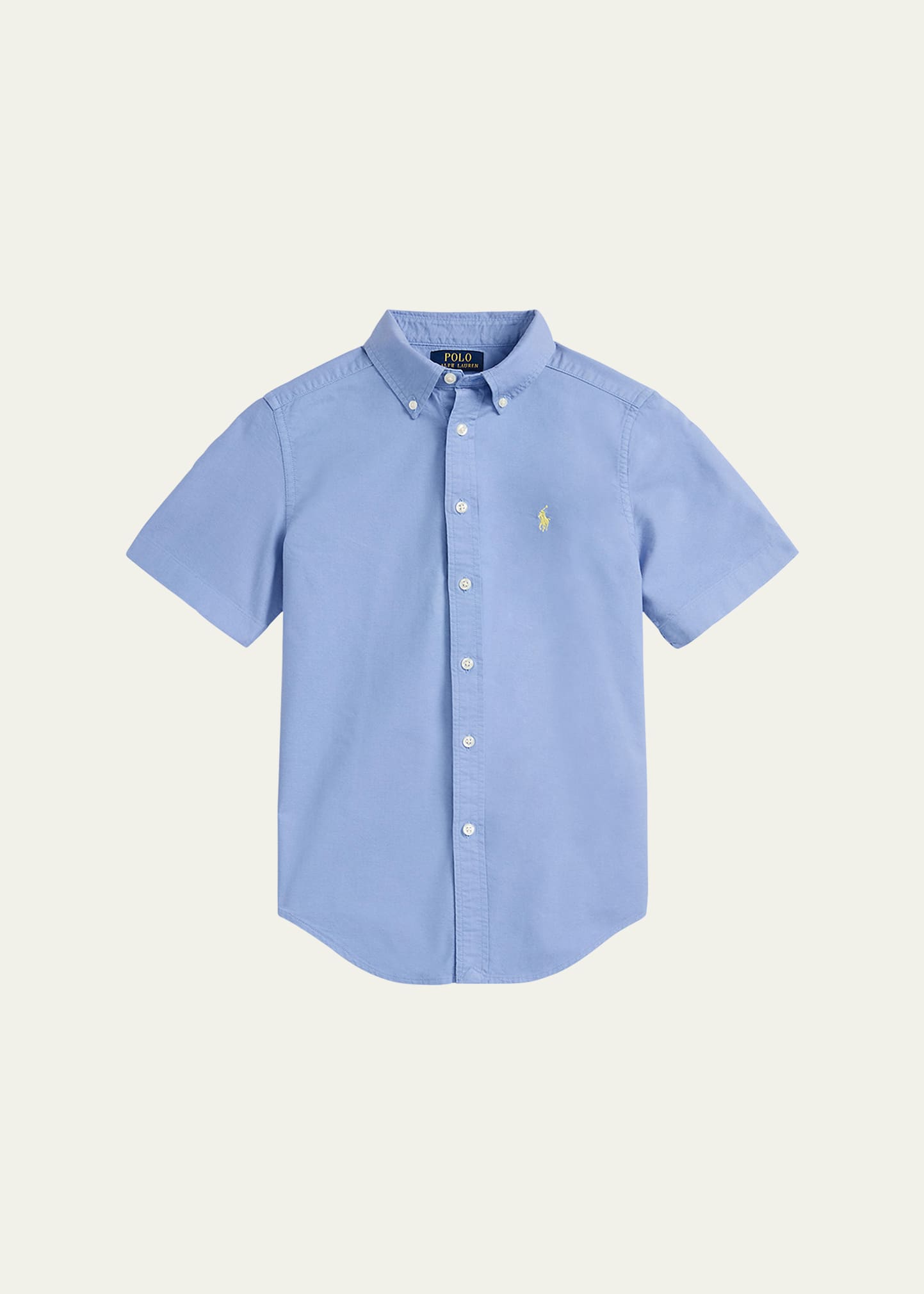 Ralph Lauren Kids' Boy's Classic Oxford Shirt In Harbor Island Blu