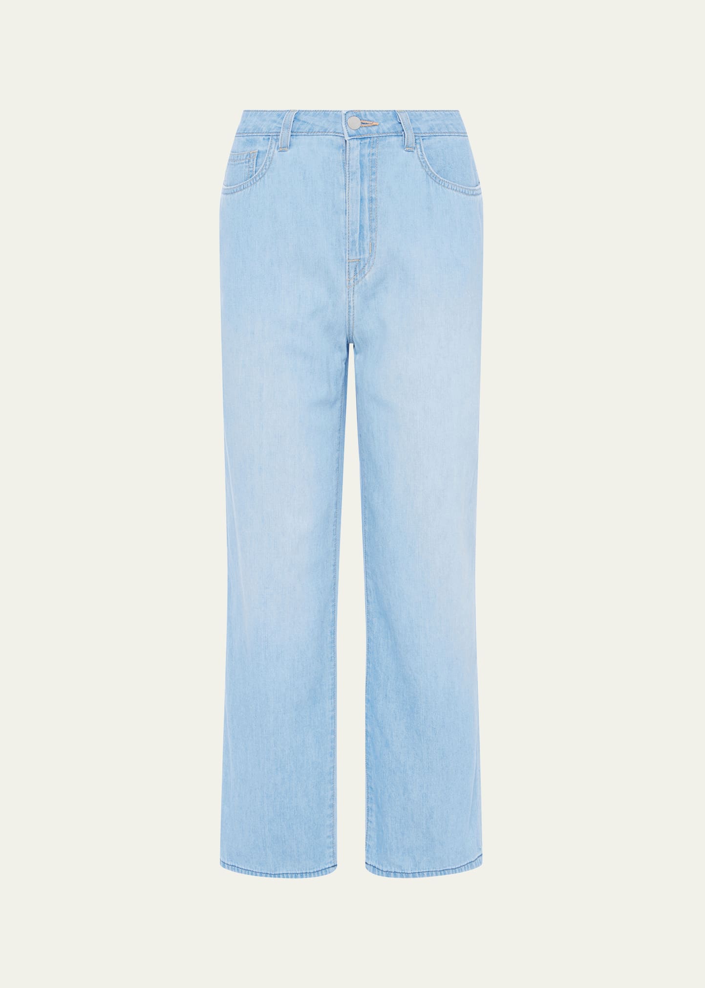 June Ultra High-Rise Crop Stovepipe Jeans