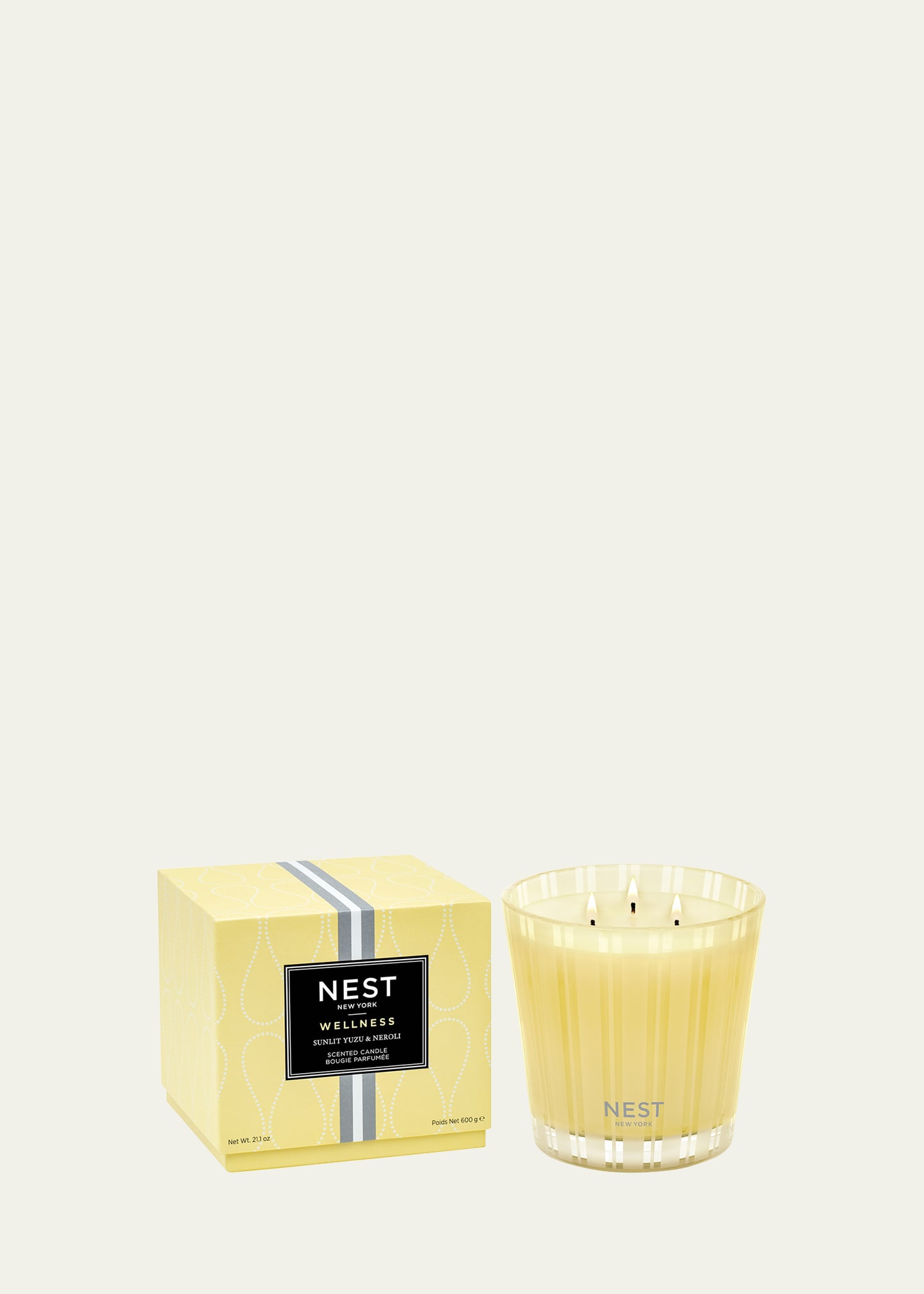 Shop Nest New York Sunlit Yuzu & Neroli 3-wick Candle, 600g