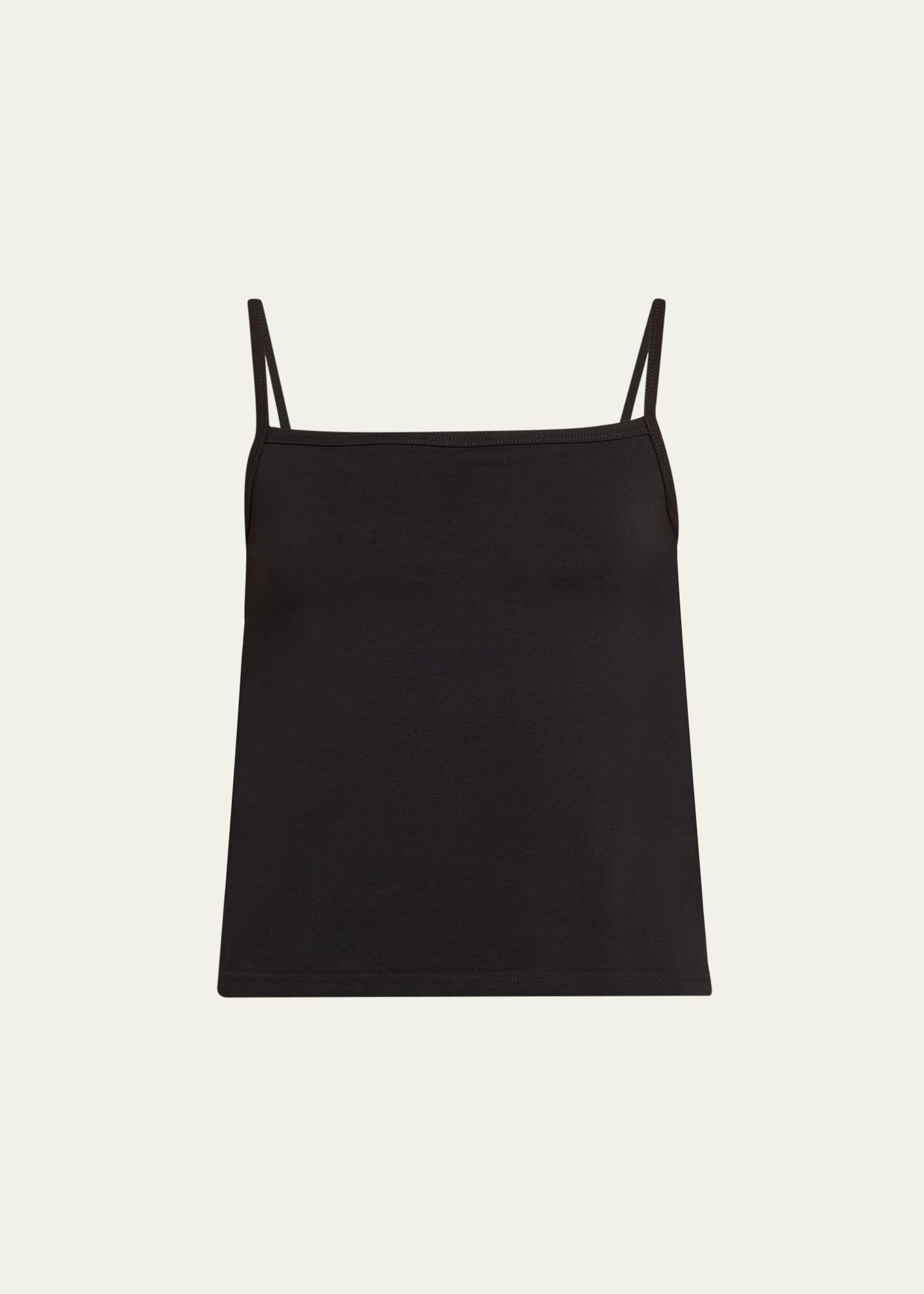 Shop Matteau Everyday Jersey Singlet In Black