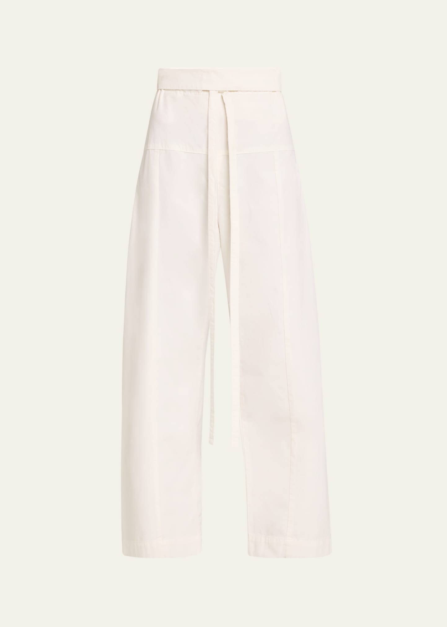 Shop Matteau Fisherman Drawcord Pants In White