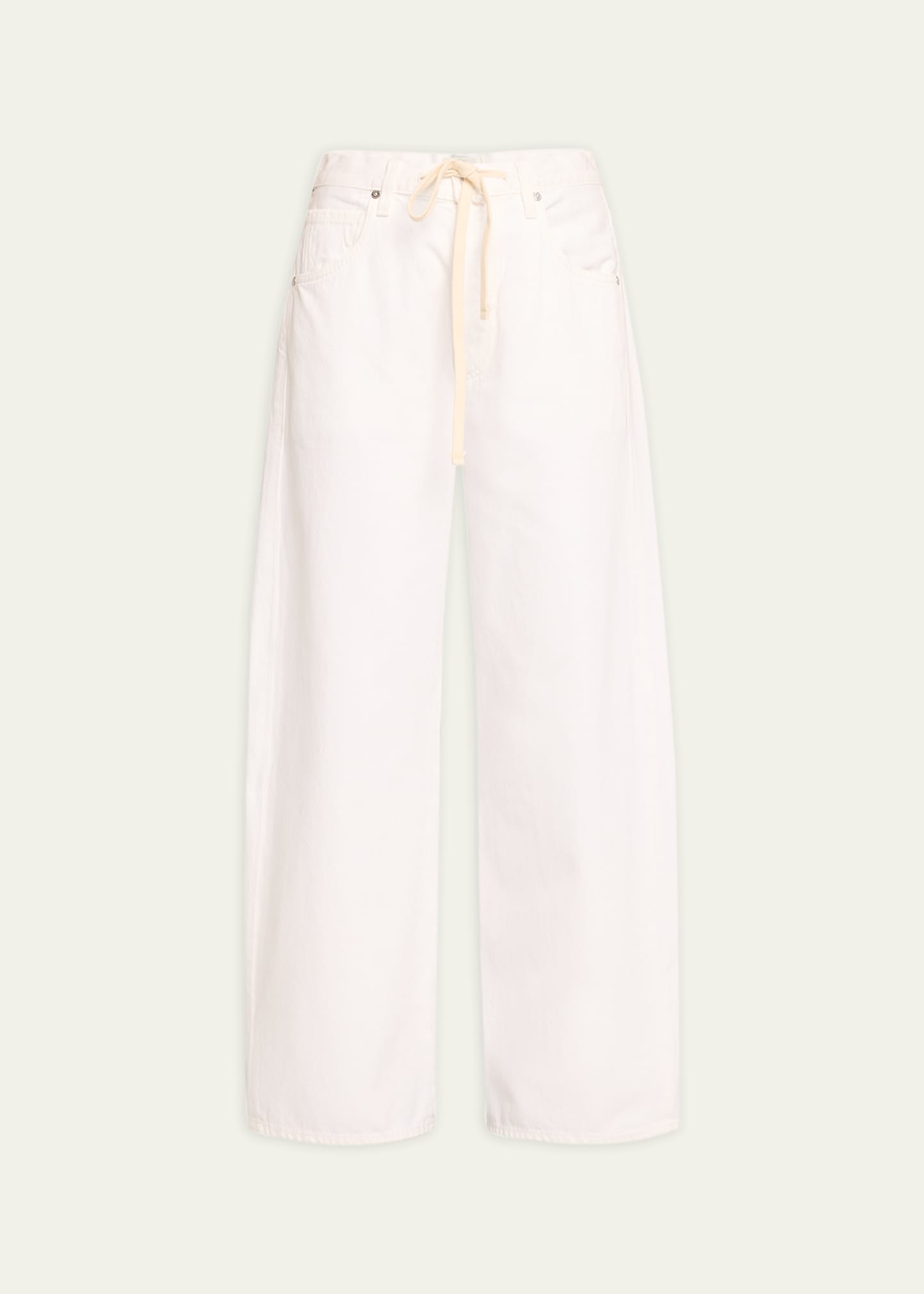 CITIZENS OF HUMANITY BRYNN WIDE-LEG DRAWSTRING TROUSERS 