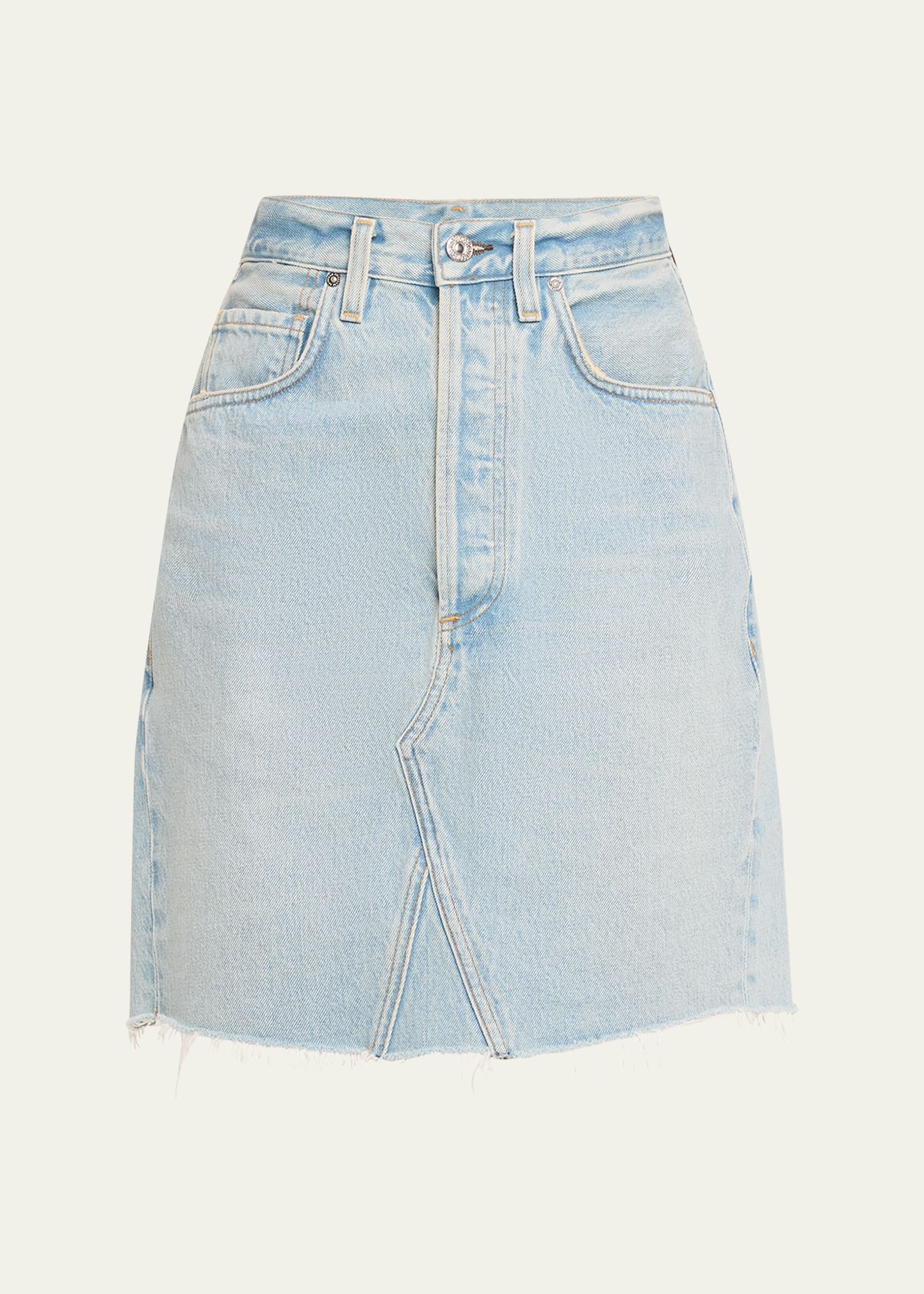 Carolina Knee-Length Denim Skirt