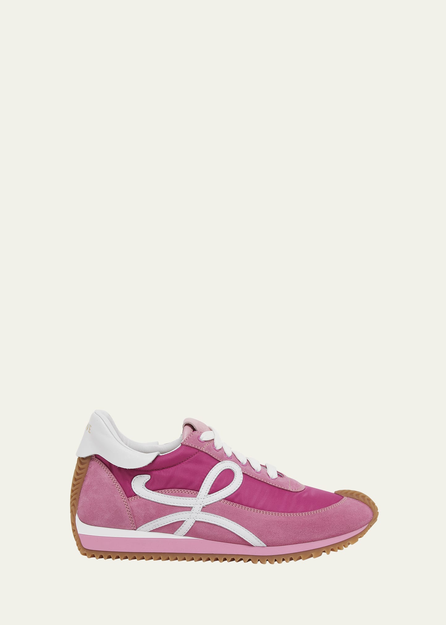 Shop Loewe Flow Retro Runner Sneakers In 7140 Pink