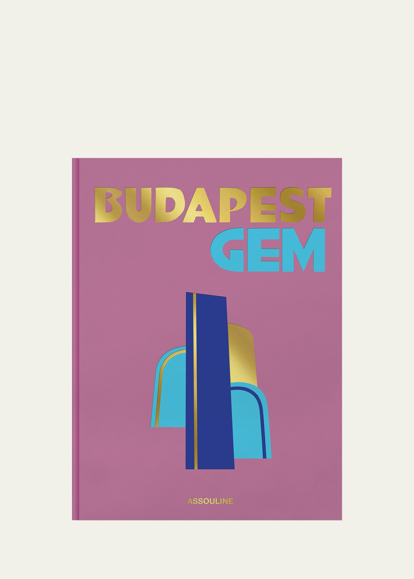 Assouline Publishing Budapest Gem Book By Andras Torok In Blue