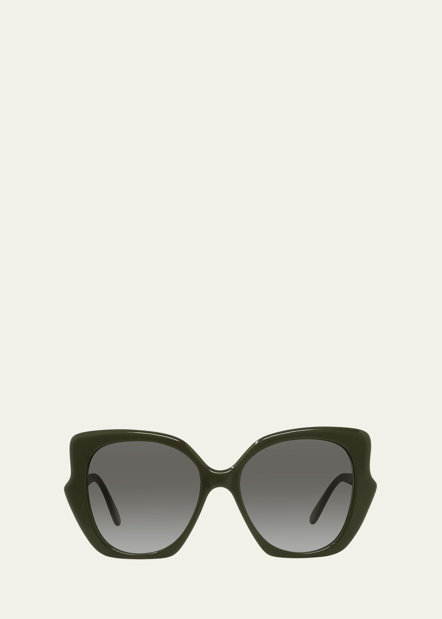 Loewe Logo Acetate Square Sunglasses In Dhav/brn