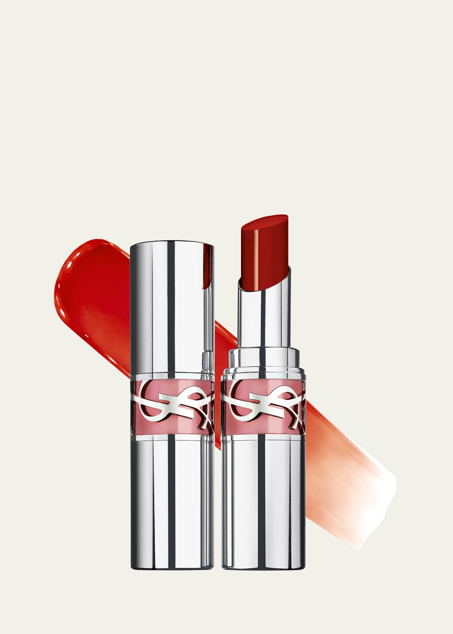 Shop Saint Laurent Ysl Loveshine Lipstick In Glowing Lava 80