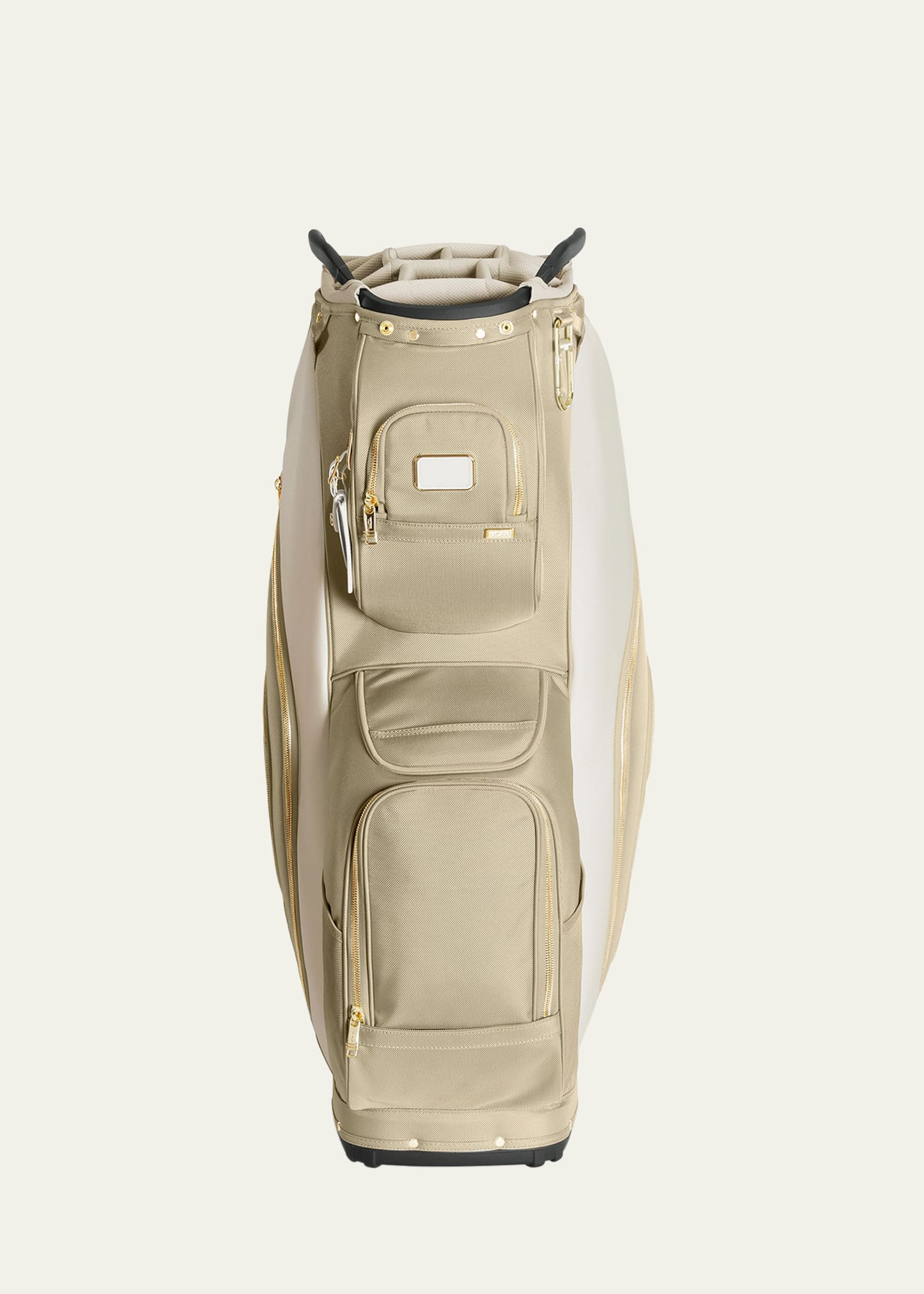 Shop Tumi Golf Cart Bag In Off White/tan