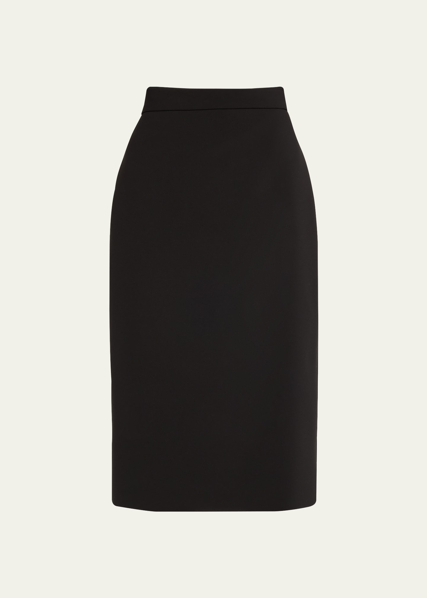 Shop Max Mara Lubiana Pencil Skirt In Black