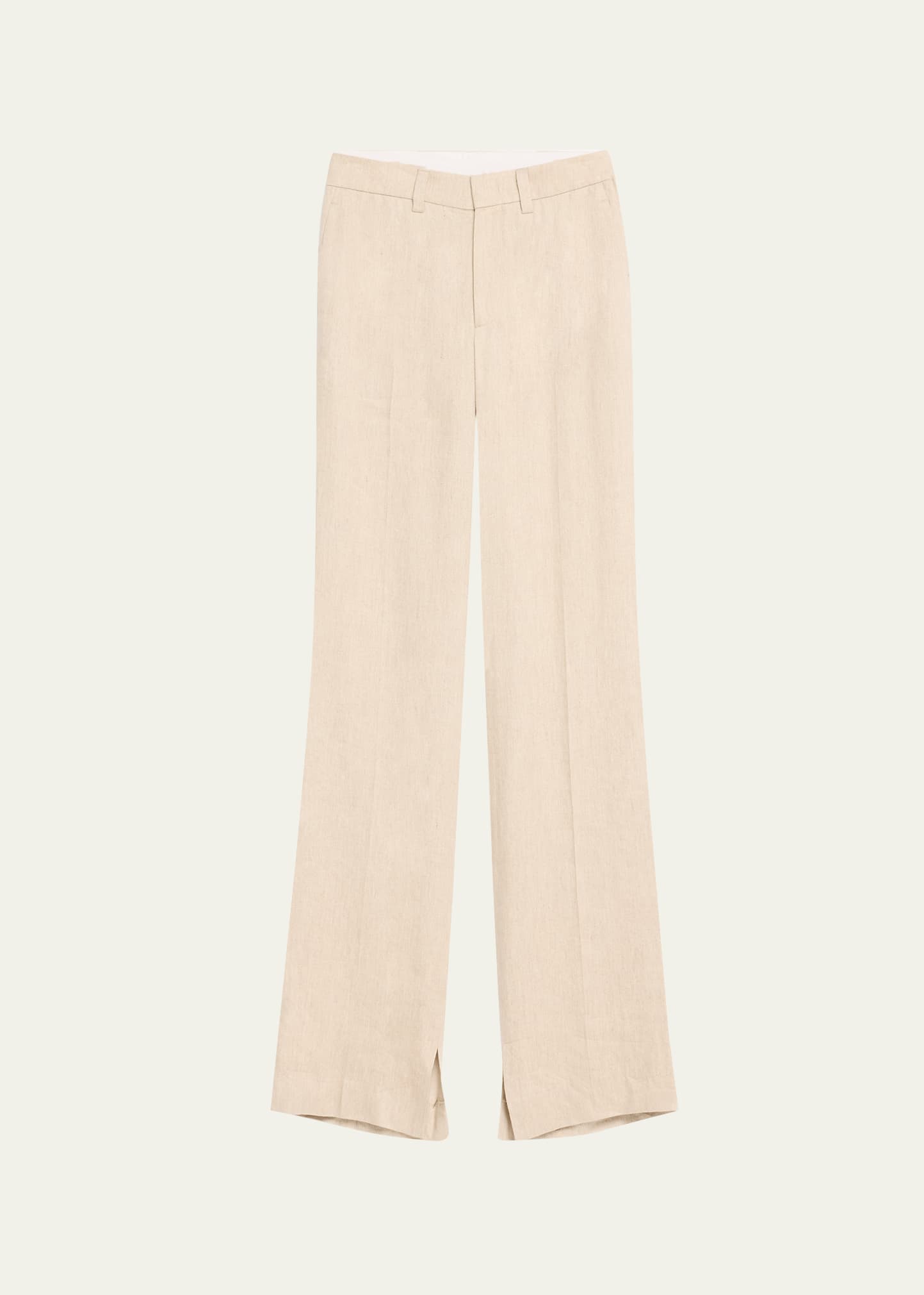 The Cameron Straight Leg Linen Trousers