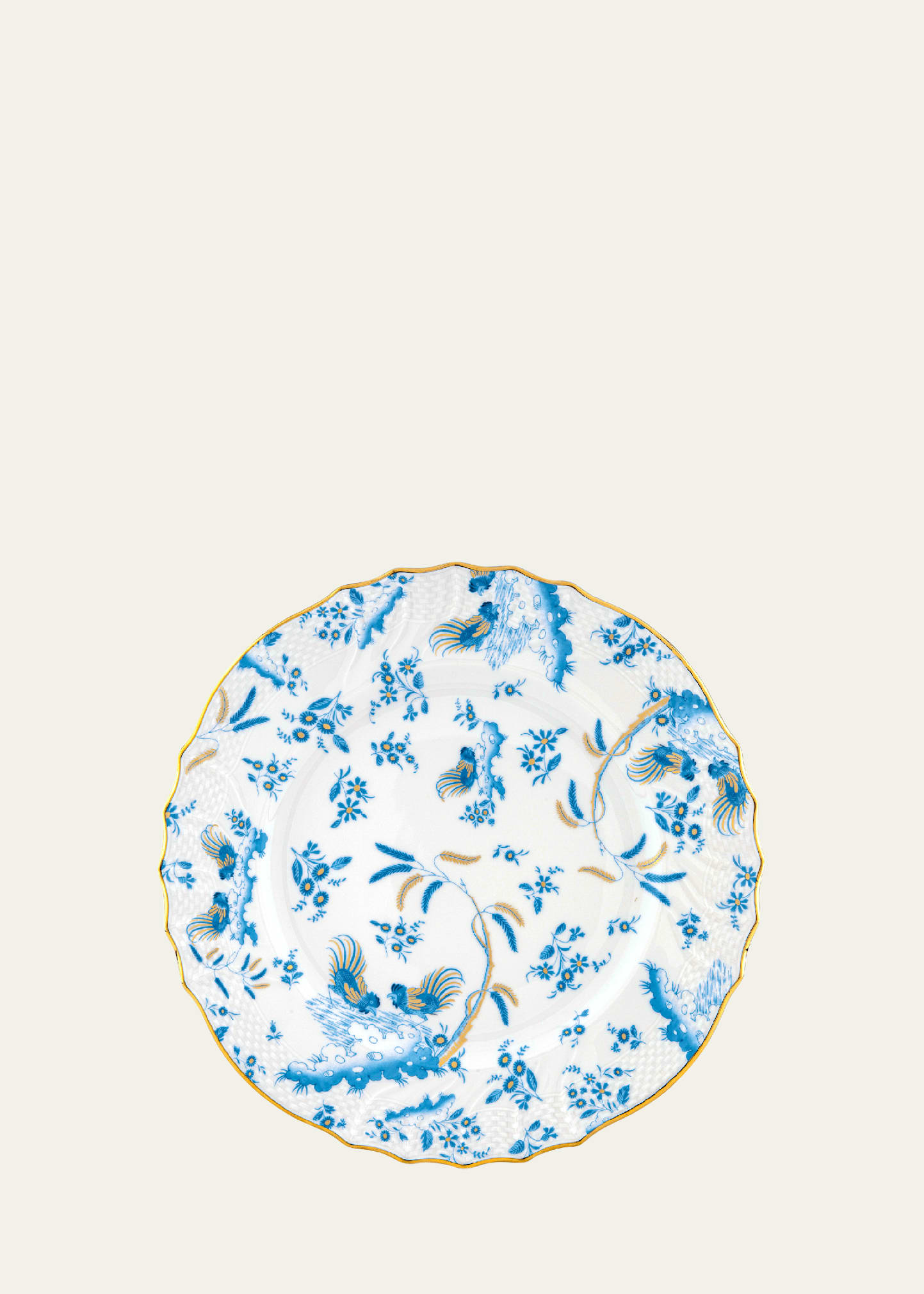 Oro di Doccia Turquoise Charger Plate