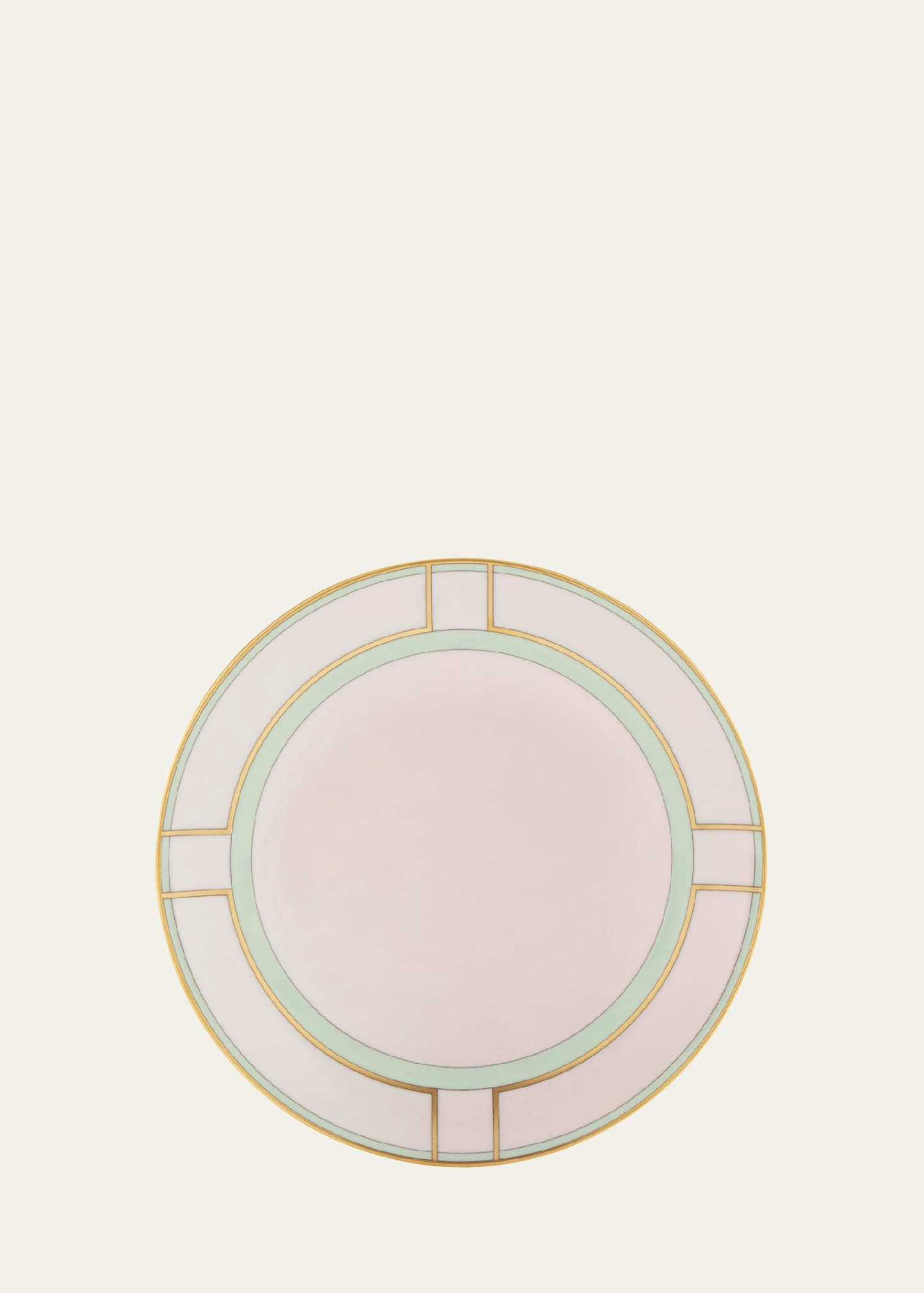 Ginori 1735 Porcelain Colonna Diva Rosa Dessert Plate In Diva Rosa