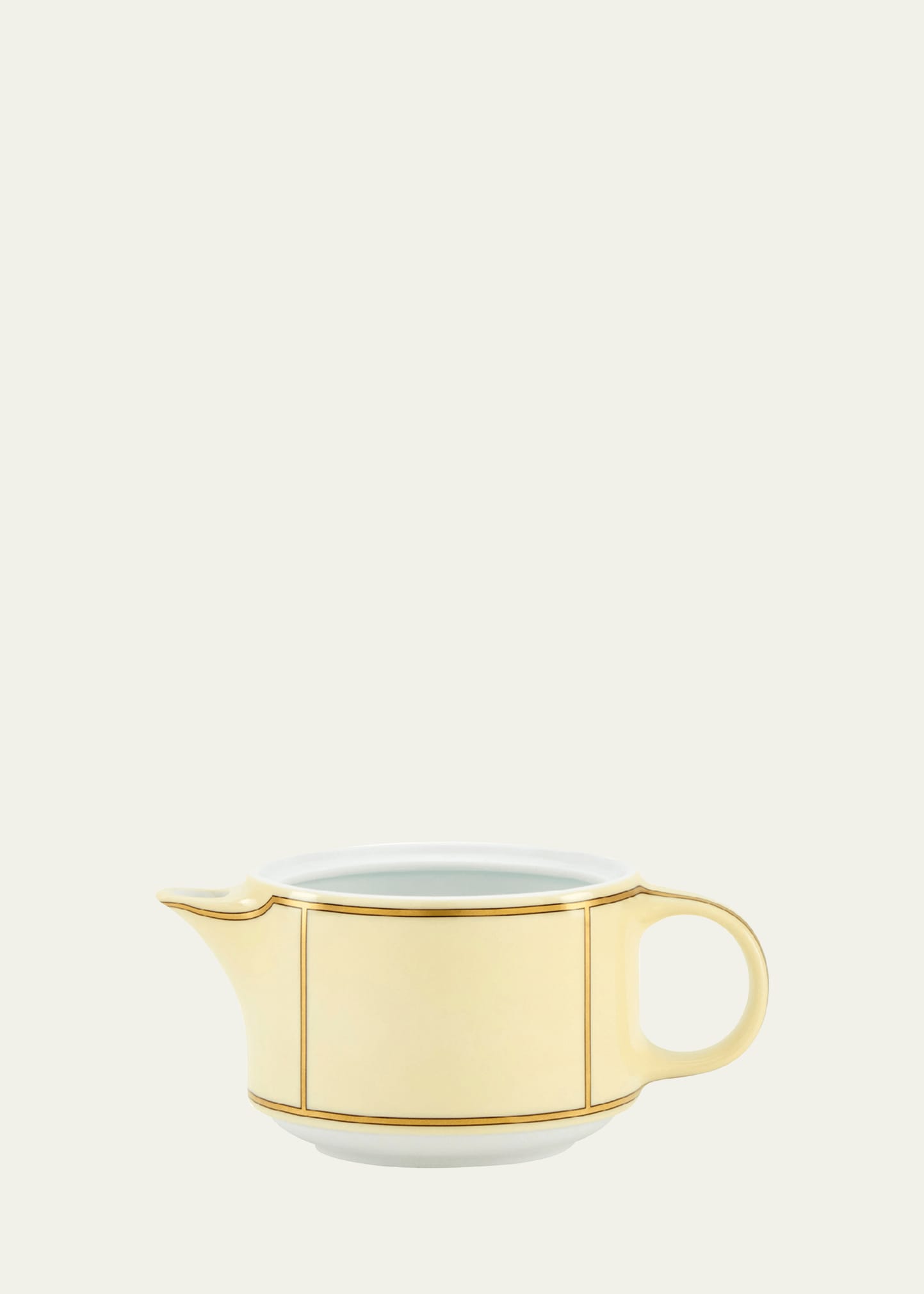 Ginori 1735 Porcelain Colonna Diva Giallo Milk Jug In Diva Giallo