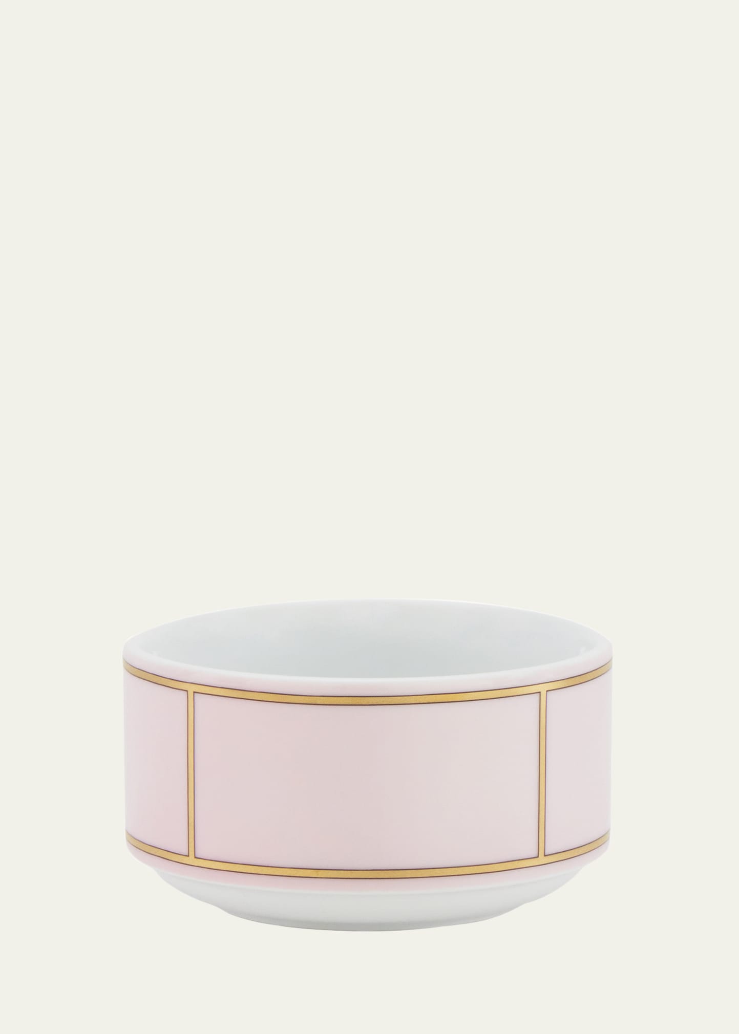 Ginori 1735 Porcelain Colonna Diva Rosa Small Bowl In Diva Rosa