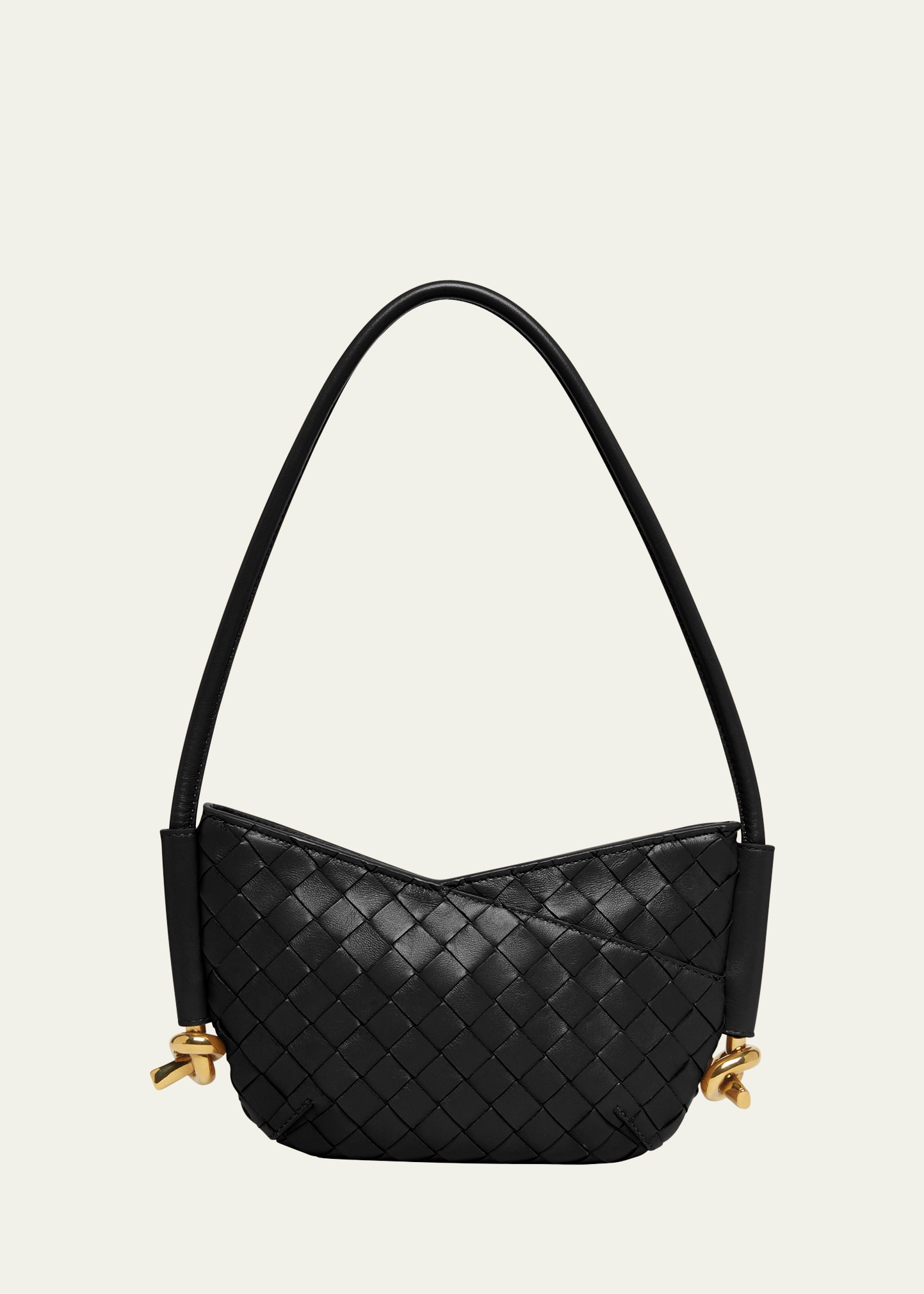 Bottega Veneta Solstice - Nuova Piattina Knot Lato-tu Nd  Female In Black