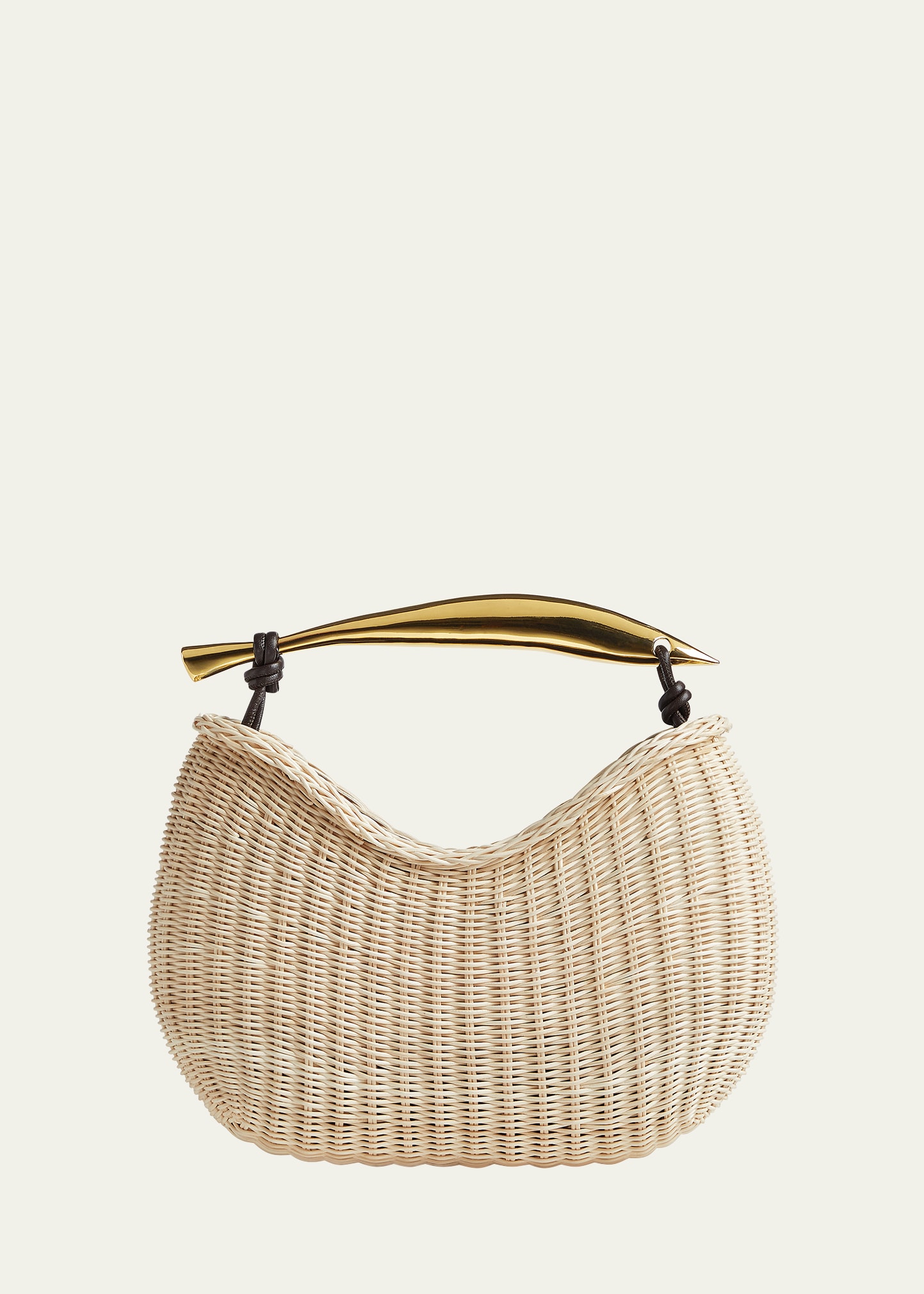 Bottega Veneta Small Sardine Cage Top-handle Bag In Natural Fondant