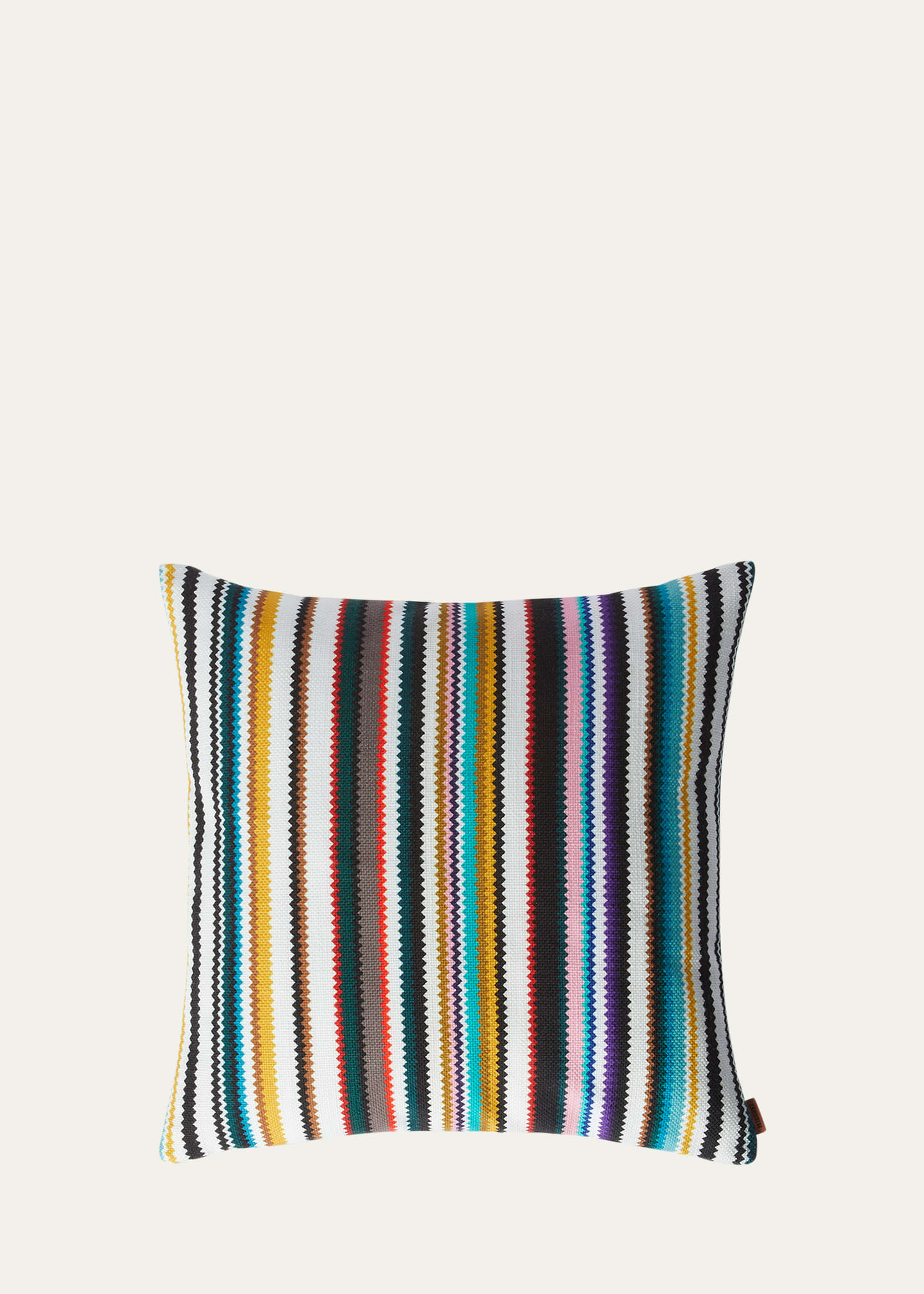 Missoni Shangai New Cushion, 16" Square In Yellow Multicolor