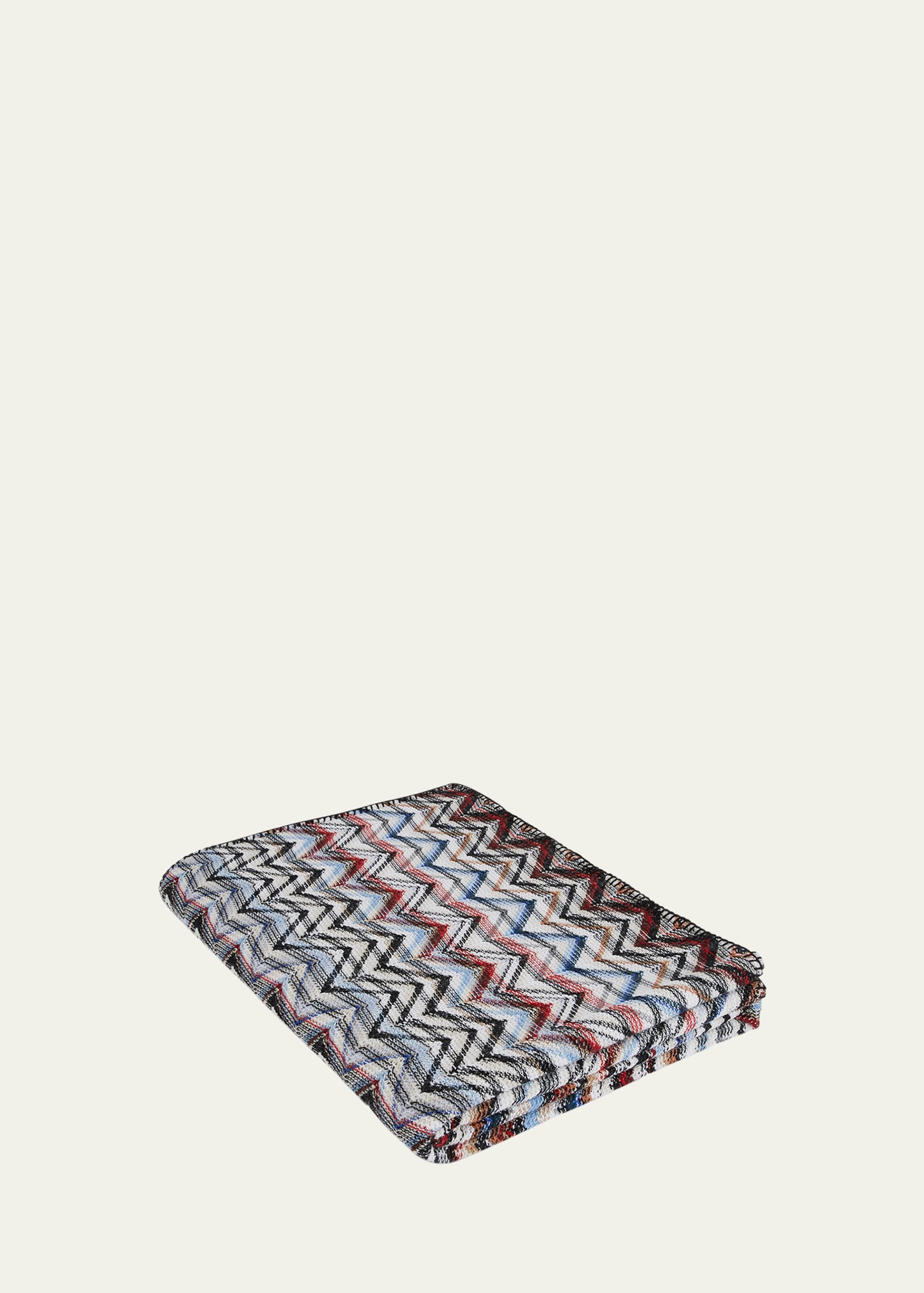 MISSONI DENVER WOOL-BLEND THROW, 51" X 75" 