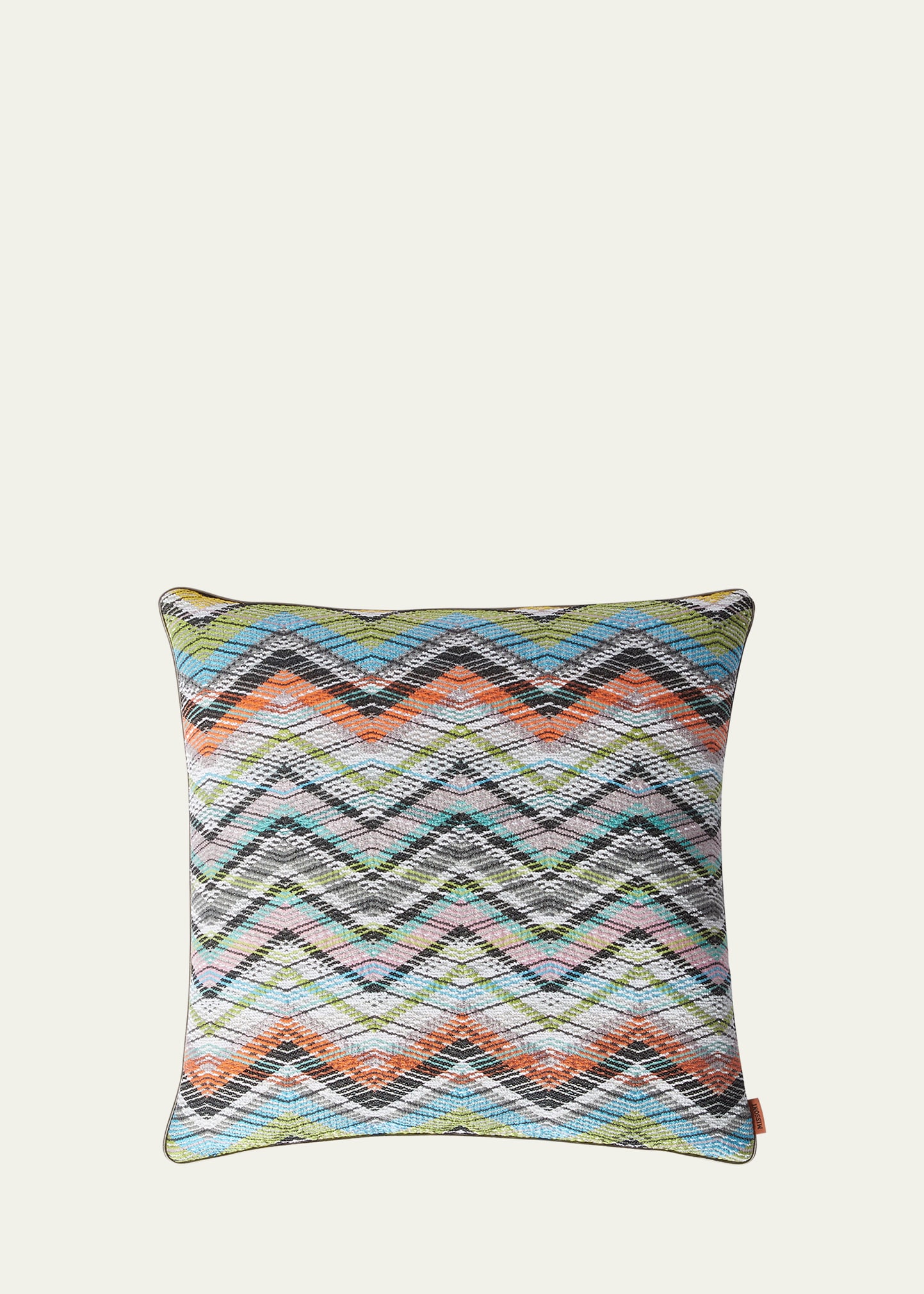 Missoni Carioca Chevron Decorative Cushion In Multicolor