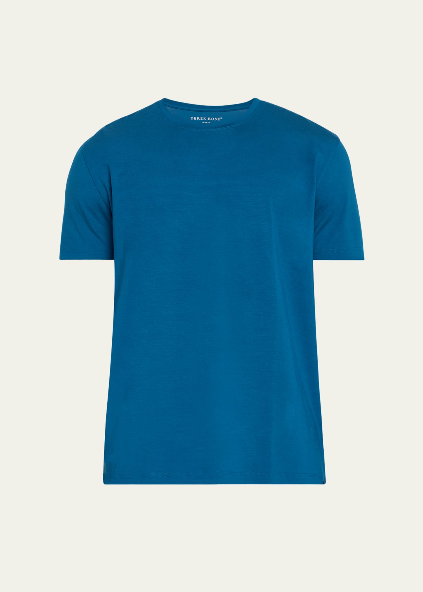 Shop Derek Rose Men's Basel 17 Modal T-shirt In Blue