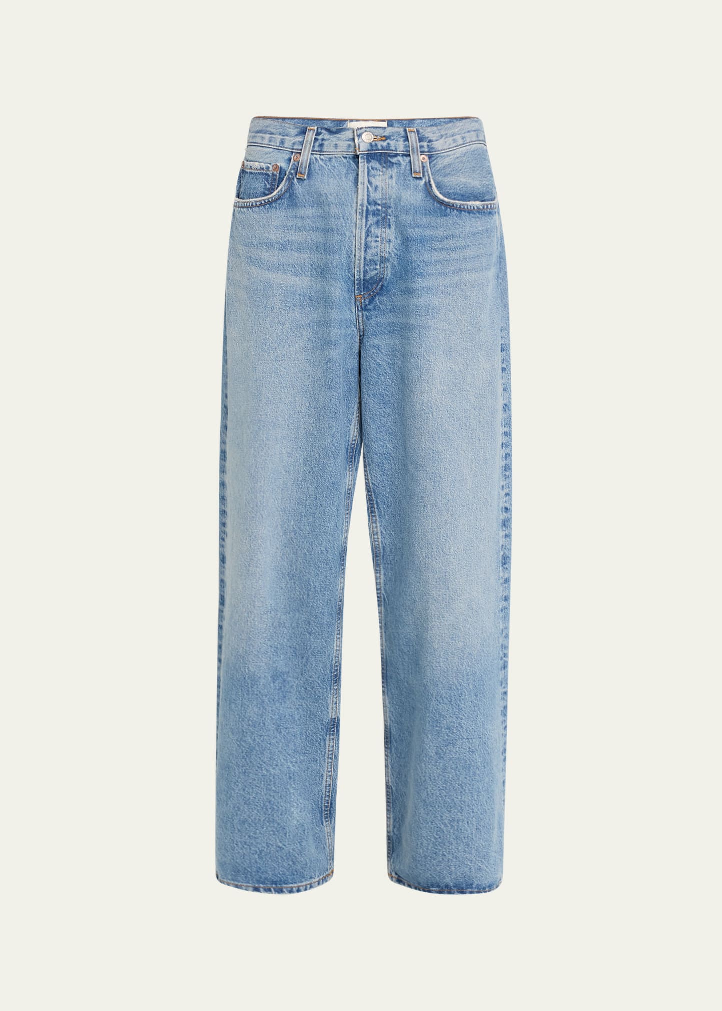 Agolde Low Slung Baggy Jeans In Libertine In Libertine
