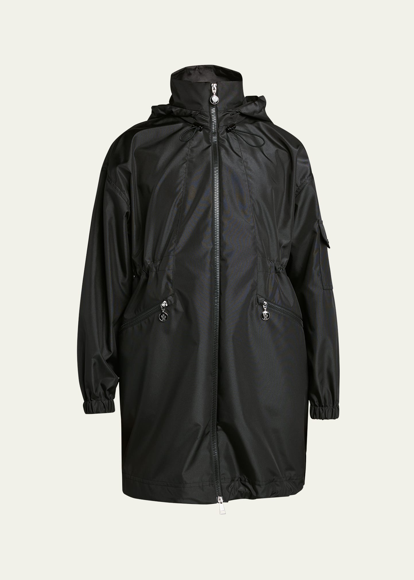 MONCLER ADHEMAR WATER-REPELLENT LONG PARKA JACKET 