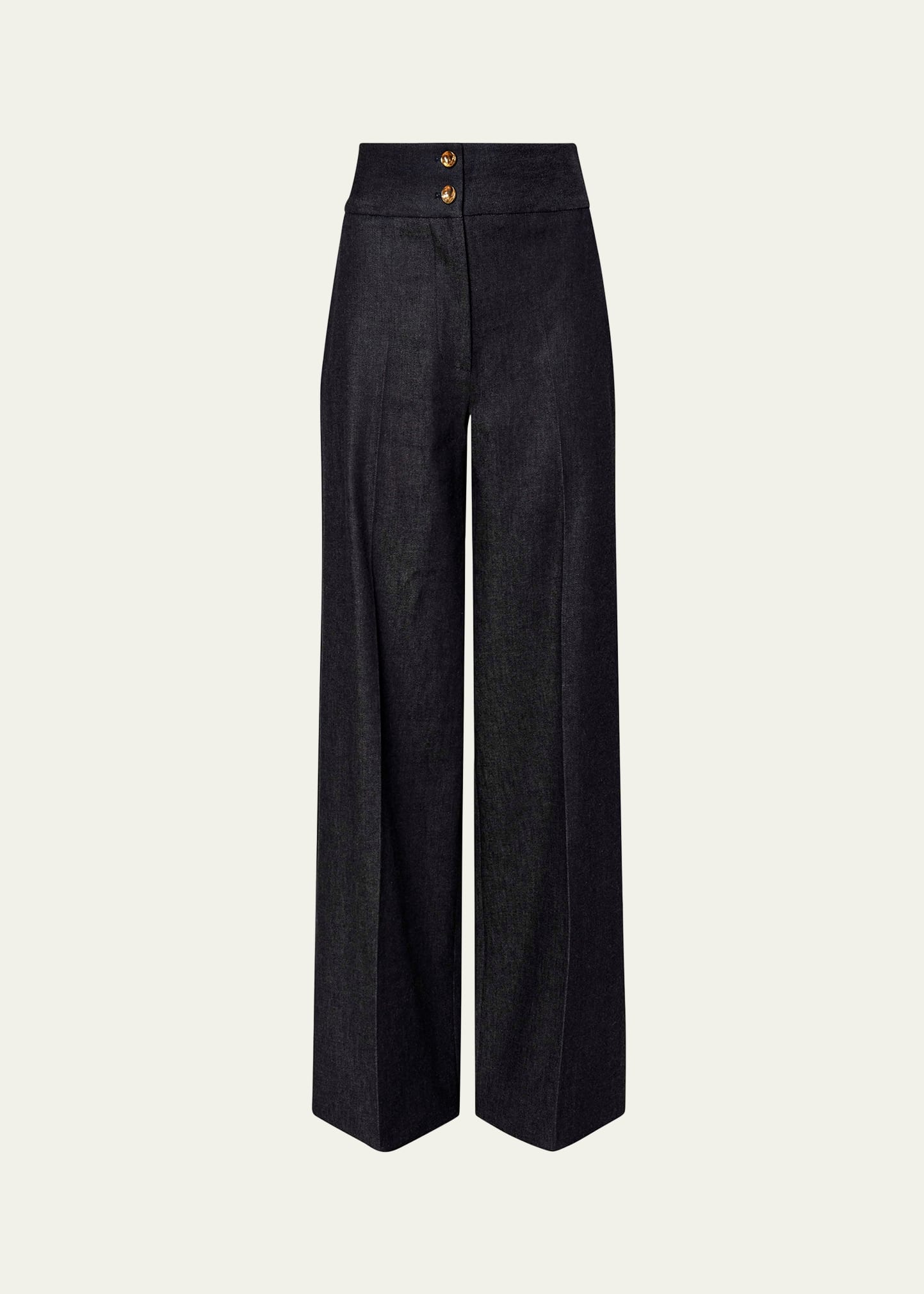 Altuzarra Rudy Wide Leg Pants In Berry Blue
