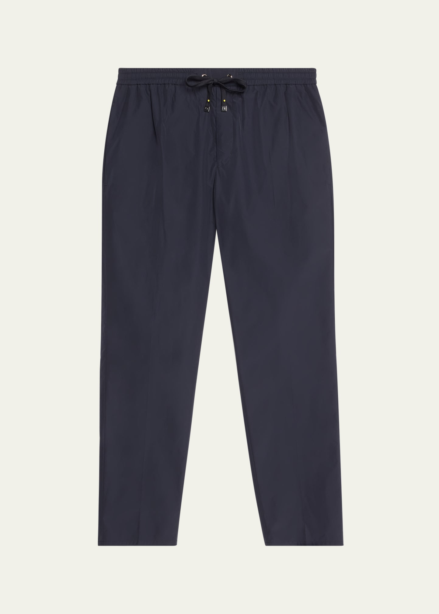 Moncler Cotton Trousers In Navy