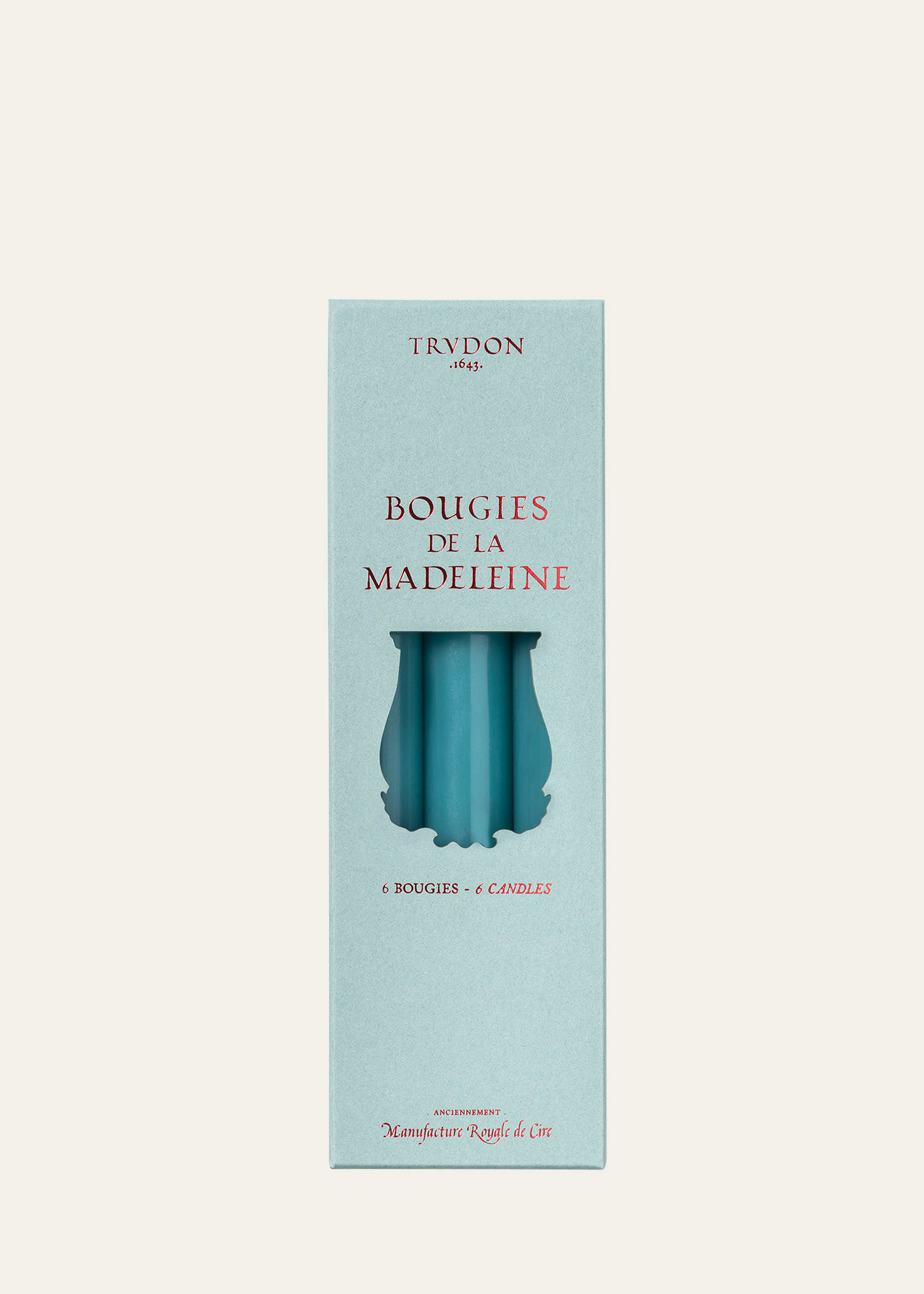 Shop Trudon Madeleine Aqua Taper Candles, Set Of 6