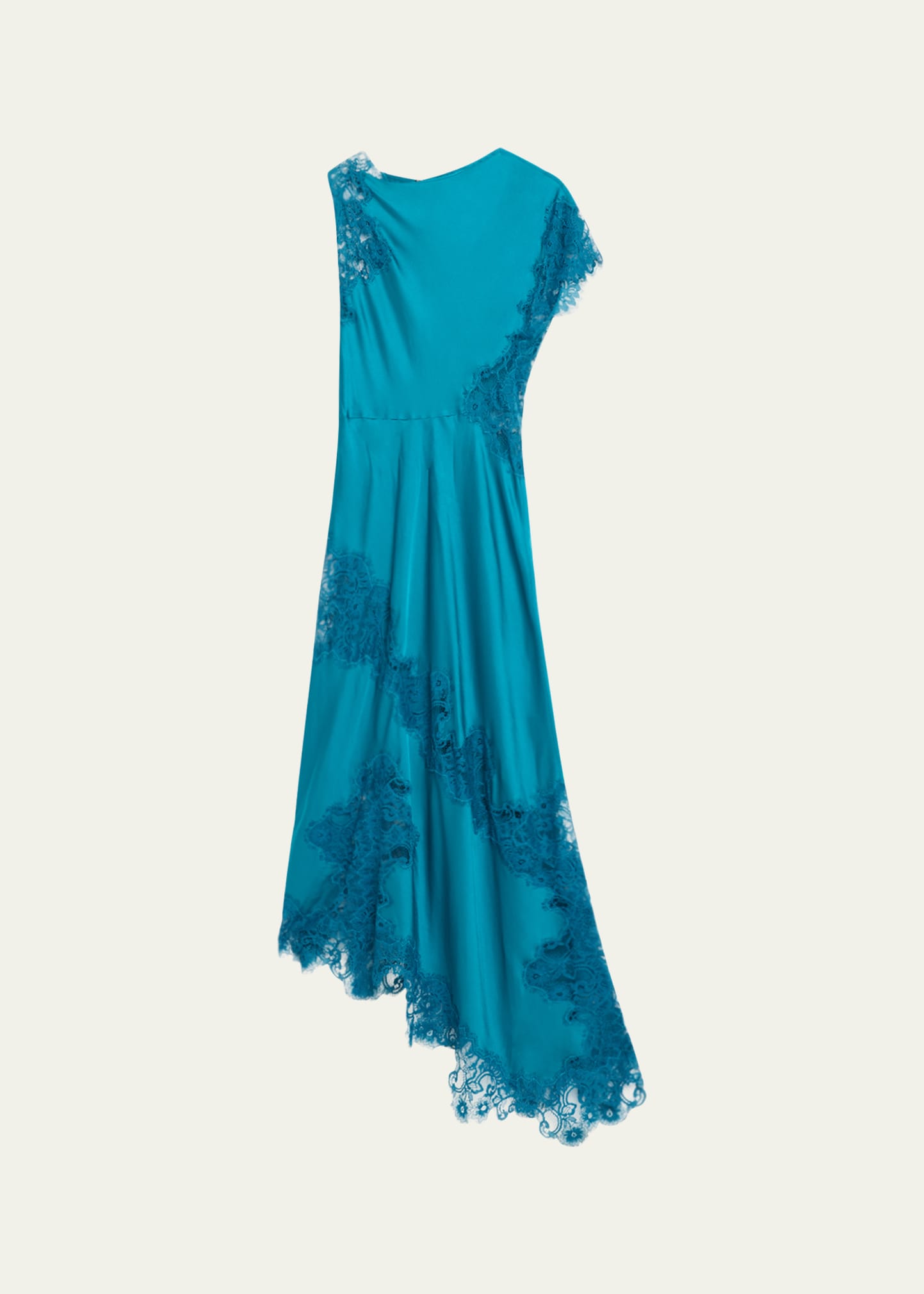 A.l.c Alessia One-shoulder Dress In Bright Flo