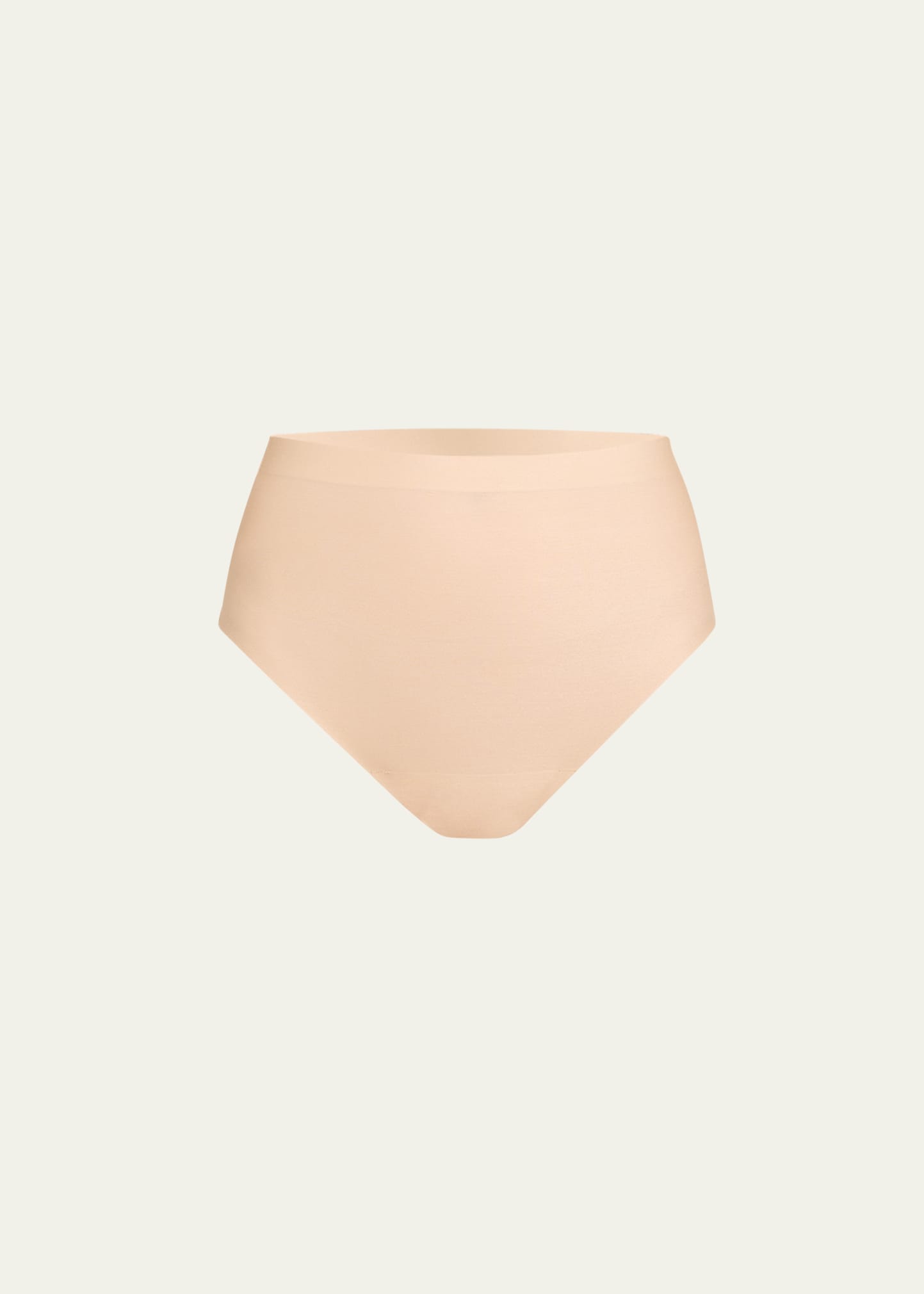 Spanx Sheer Power High-rise Shaping Thong In Champagne Beige