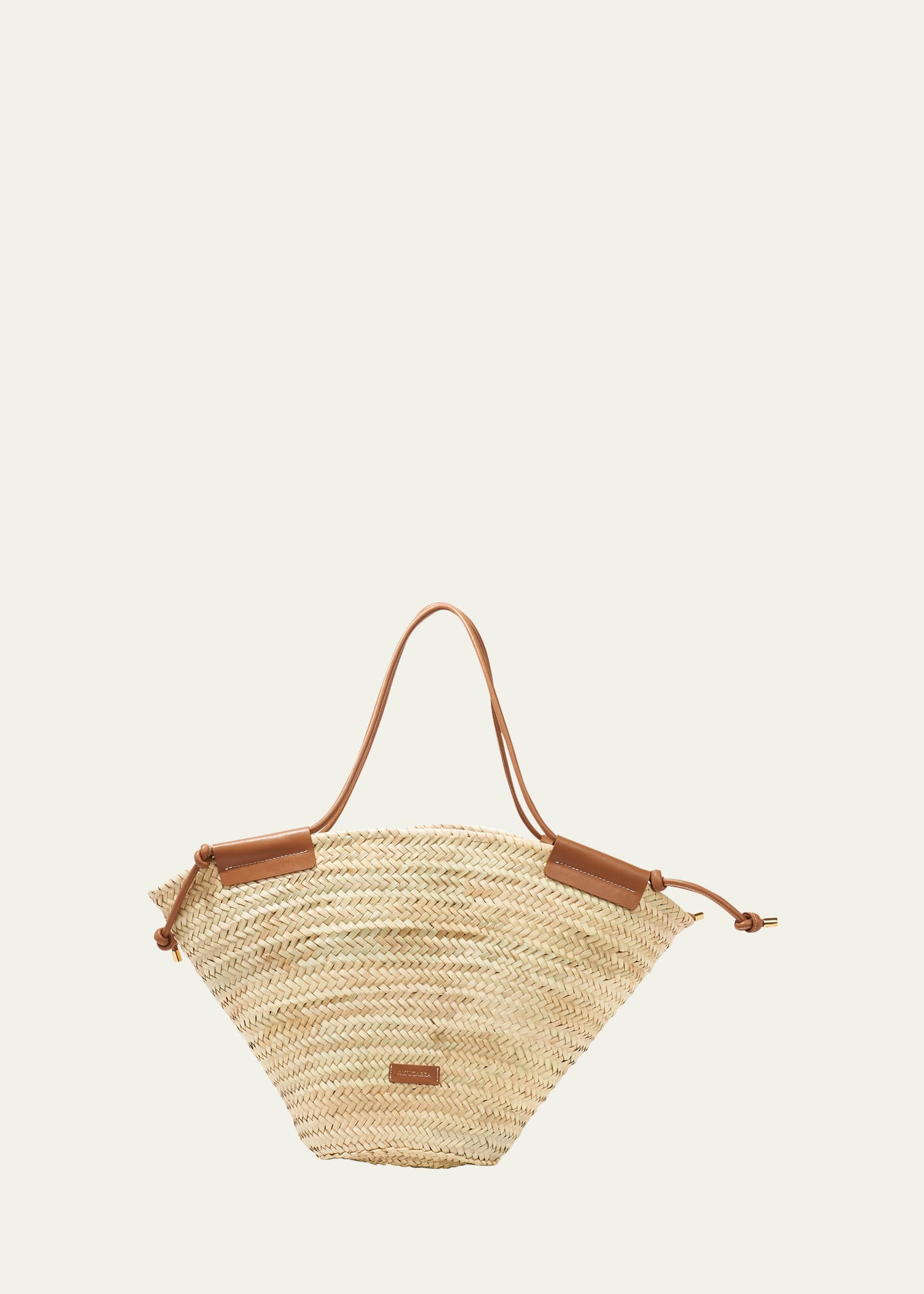 Basket Straw Tote Bag