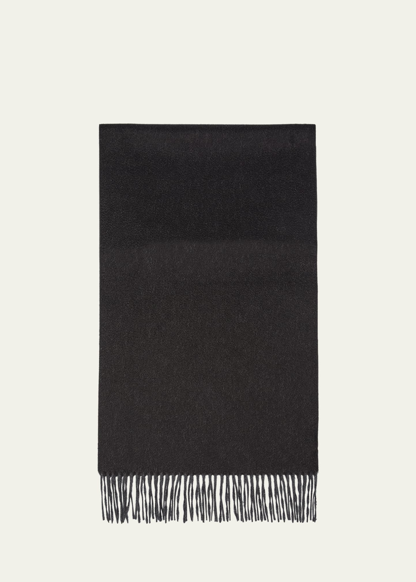 Kiton Men's Cashmere Scarf In Black