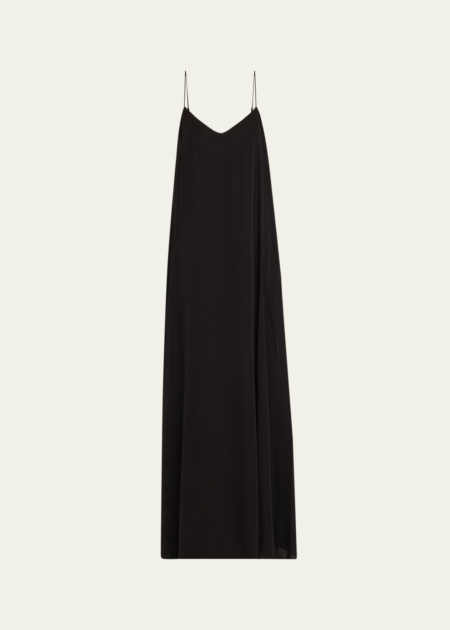 The Row 'constantine' Maxi Dress In Black