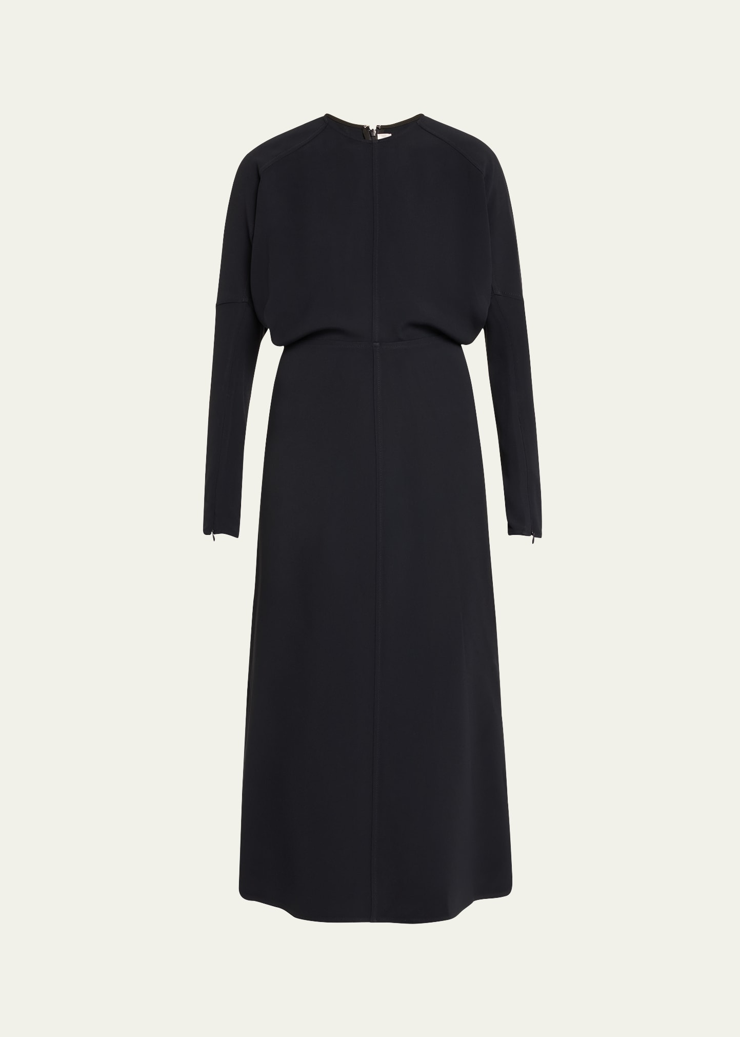 VICTORIA BECKHAM DOLMAN CADY MIDI DRESS 