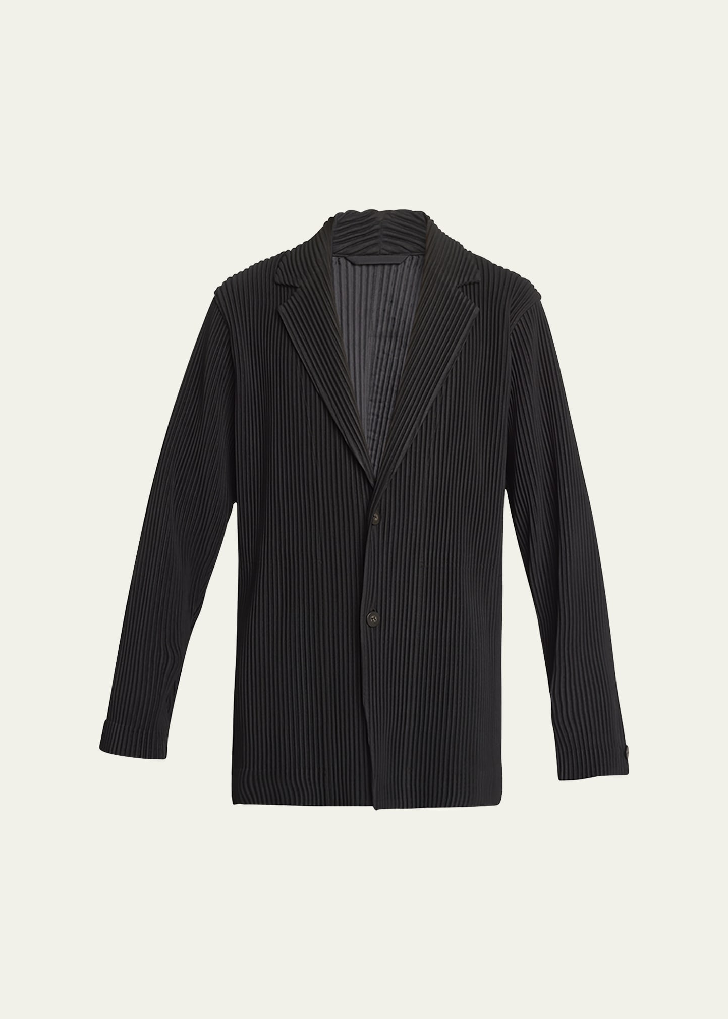 ISSEY MIYAKE MEN'S PLEATED SPORT JACKET 