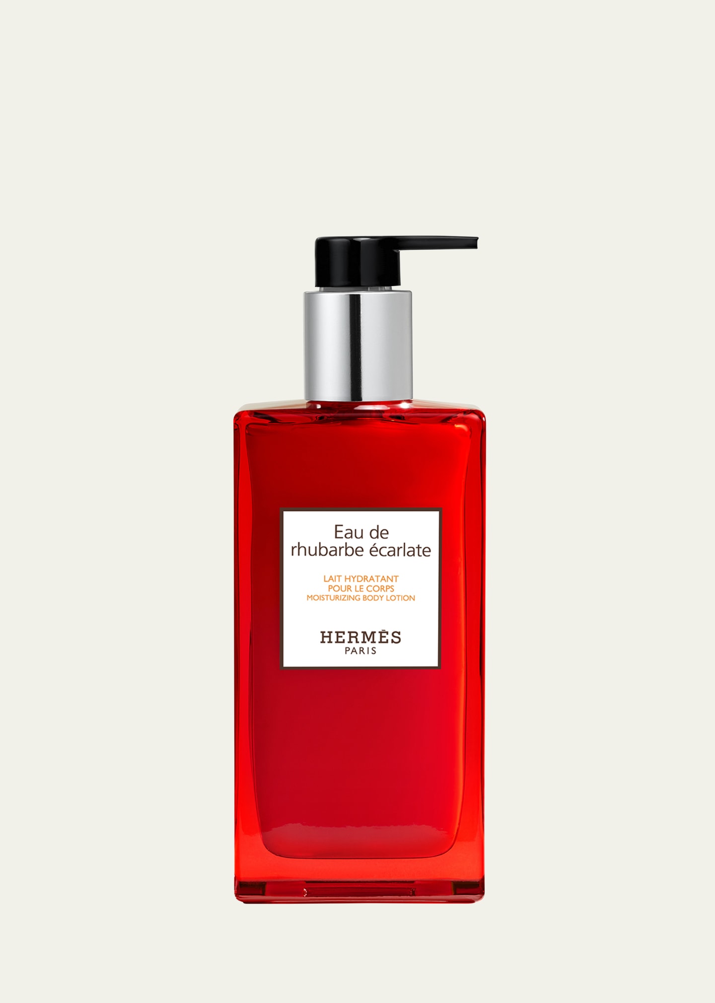 Hermes Eau De Rhubarbe Écarlate Moisturizing Body Lotion, 6.5 Oz.