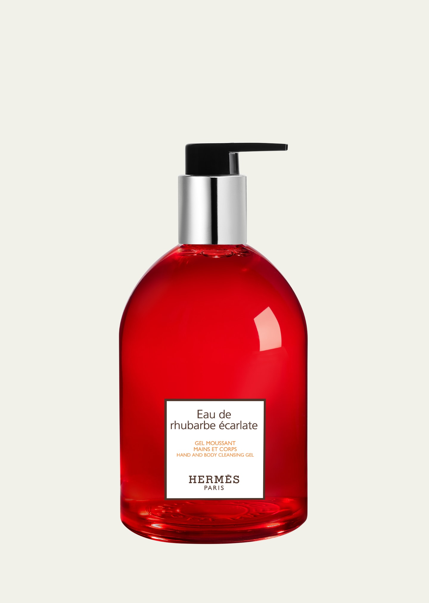 Hermes Eau De Rhubarbe &eacute;carlate Hand And Body Cleansing Gel, 10.1 Oz. In White