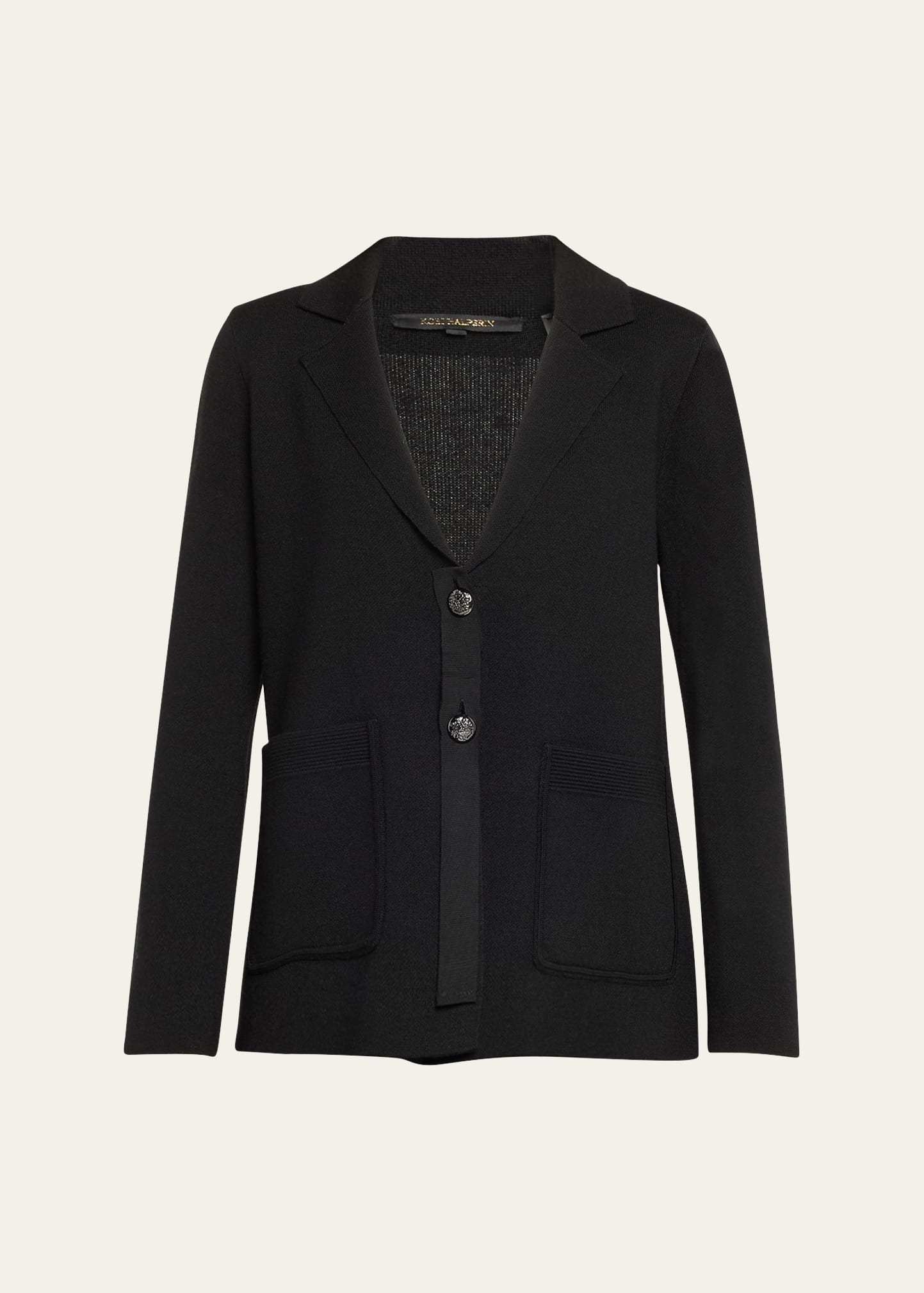 Kobi Halperin Clove Cardigan In Black
