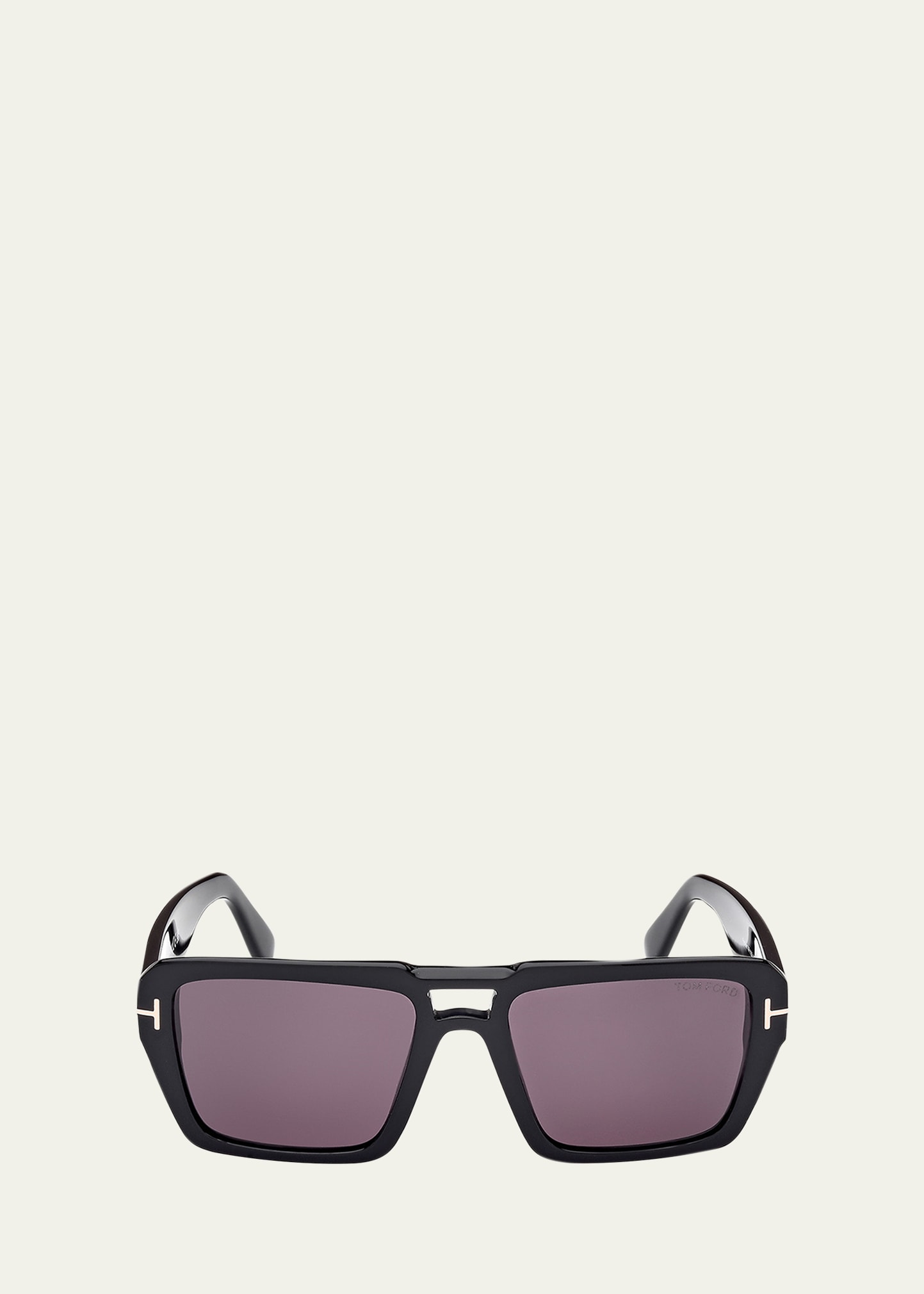 Men's Redford Acetate Rectangle Sunglasses