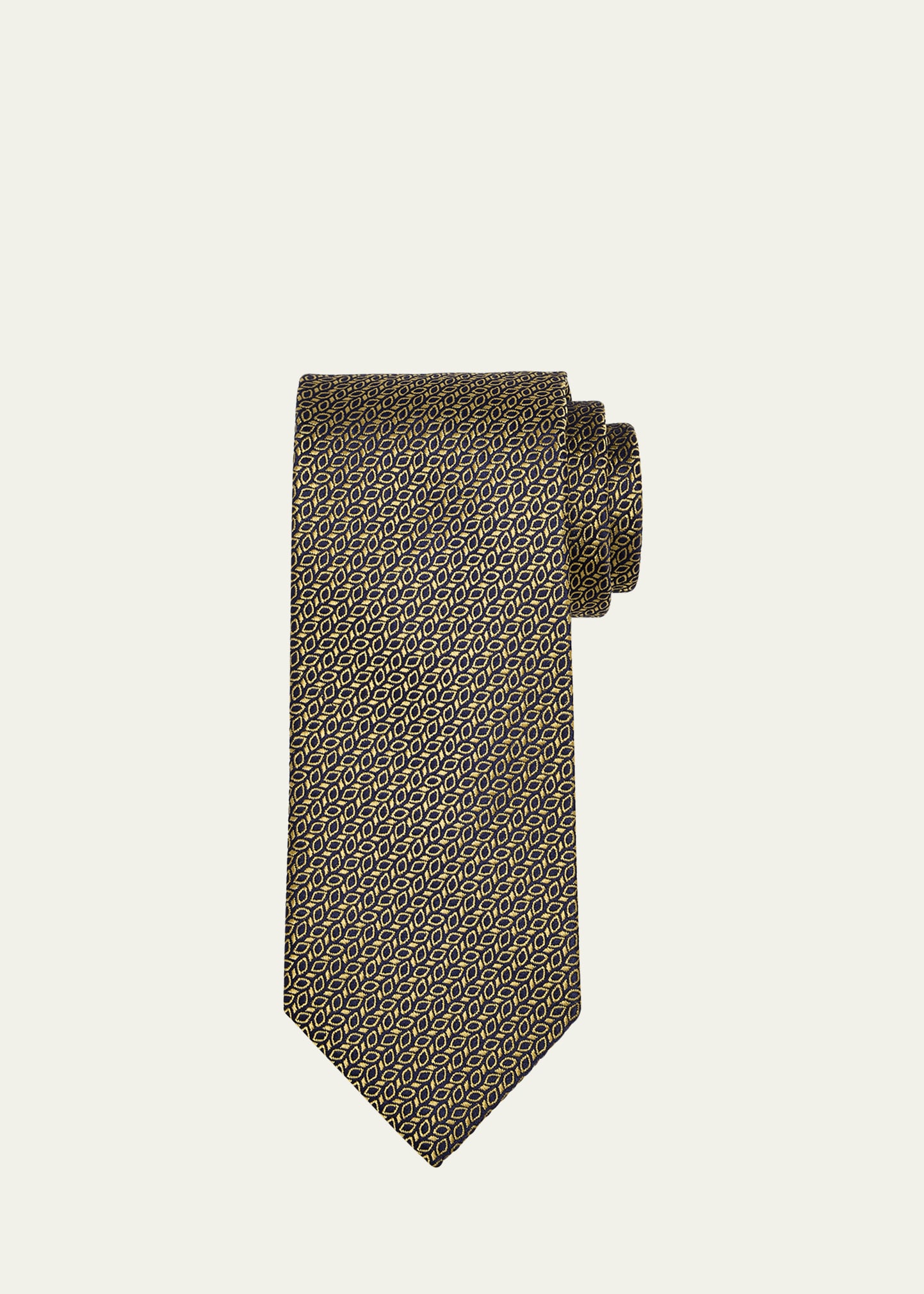 Men's Vine Woven Silk Tie