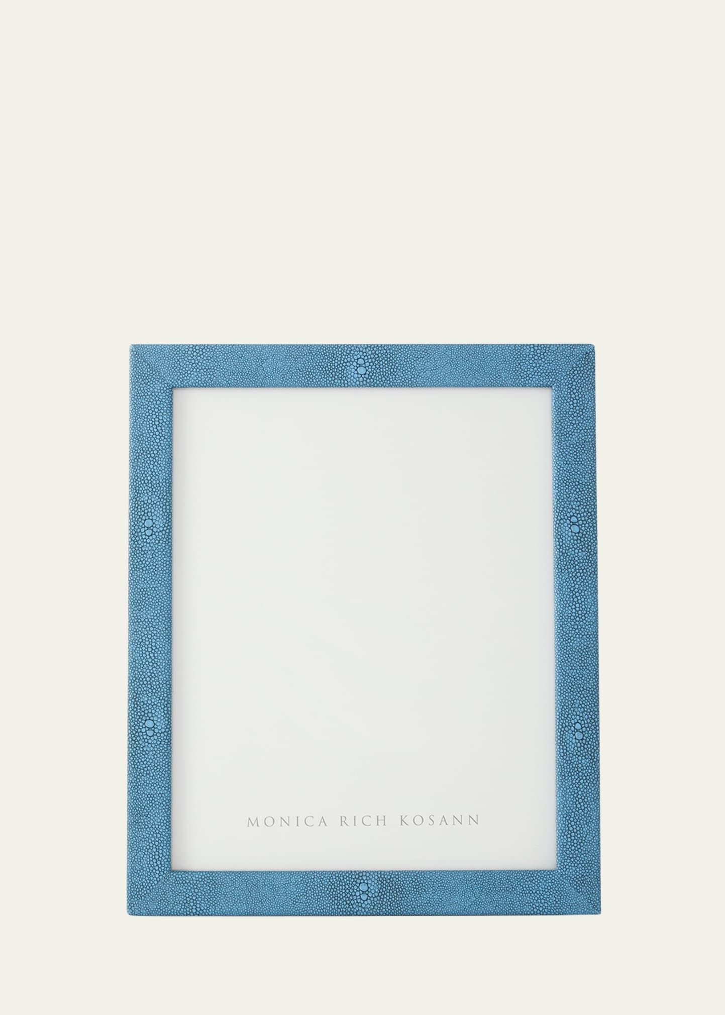 Monica Rich Kosann Photographer's Molding Shagreen-embossed Faux Leather Frame, 8" X 10" In Multi