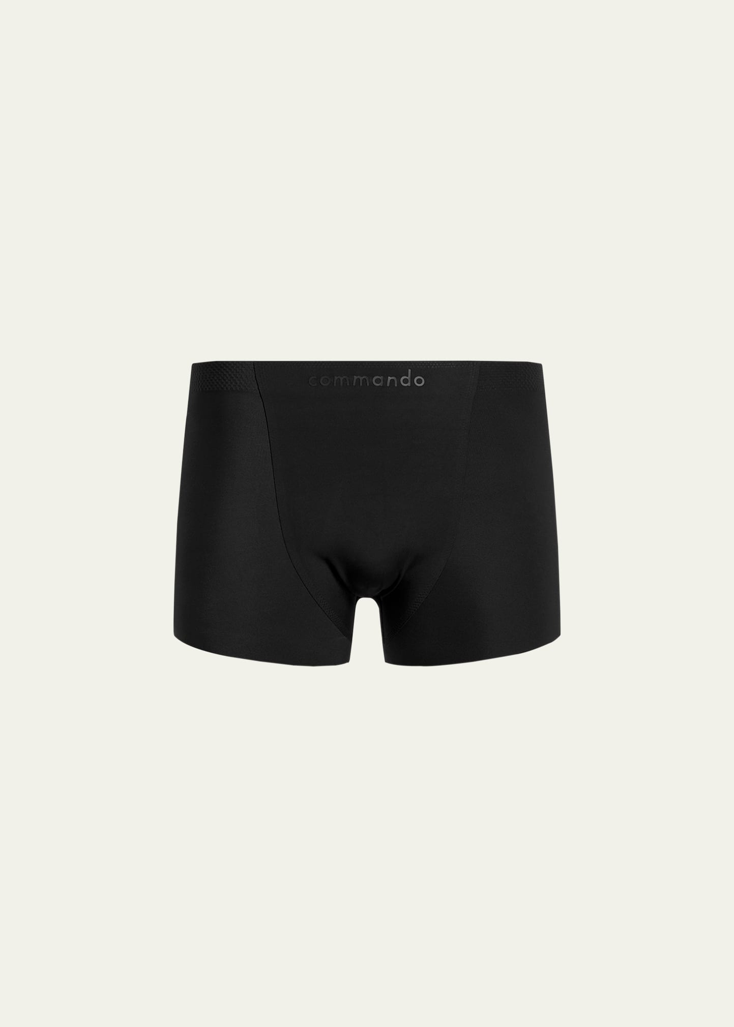 Commando Men's Bonded Microtech Boxer Briefs In Black