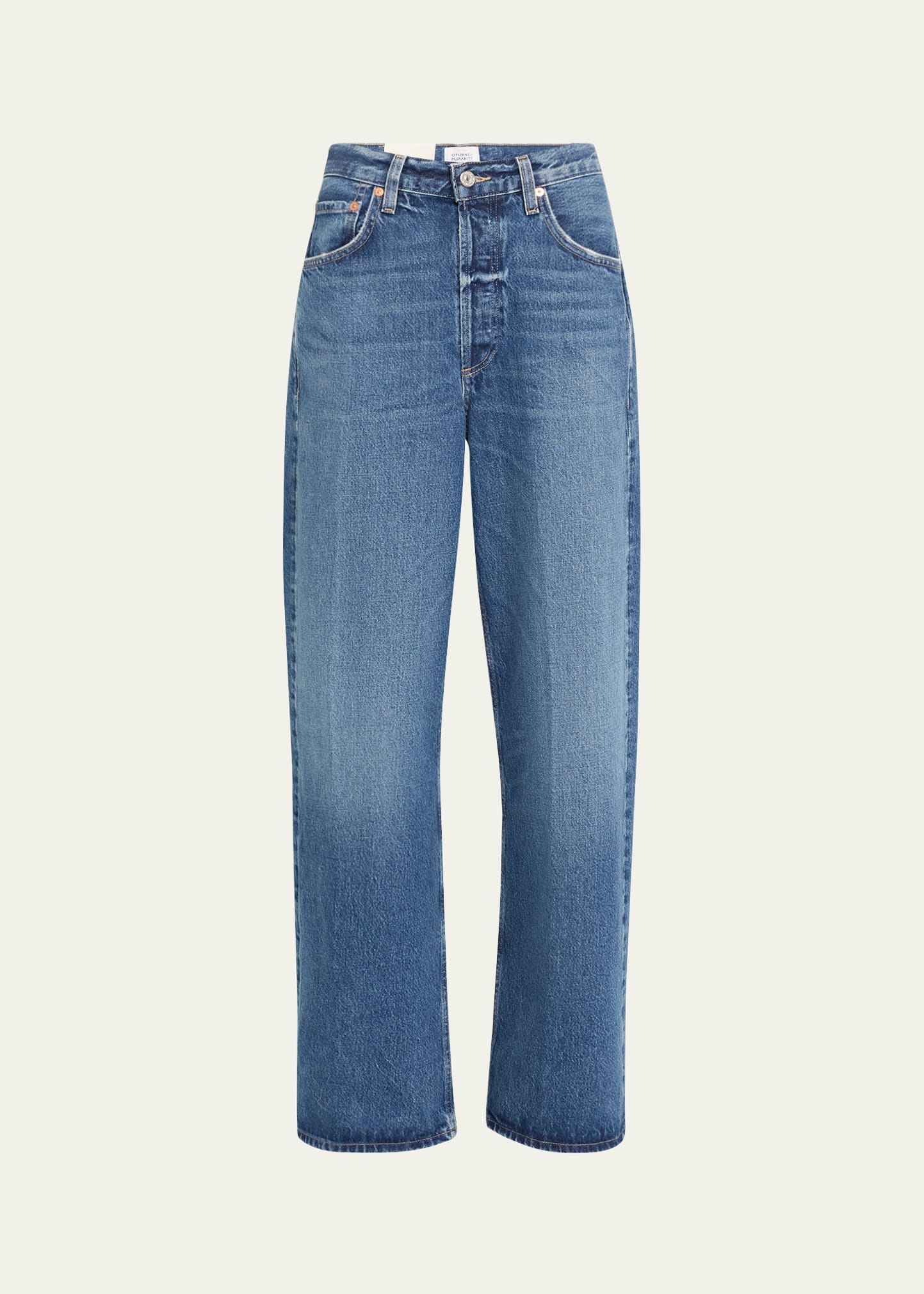 Shop Citizens Of Humanity Ayla Baggy Cropped Jeans In Claremont Md I